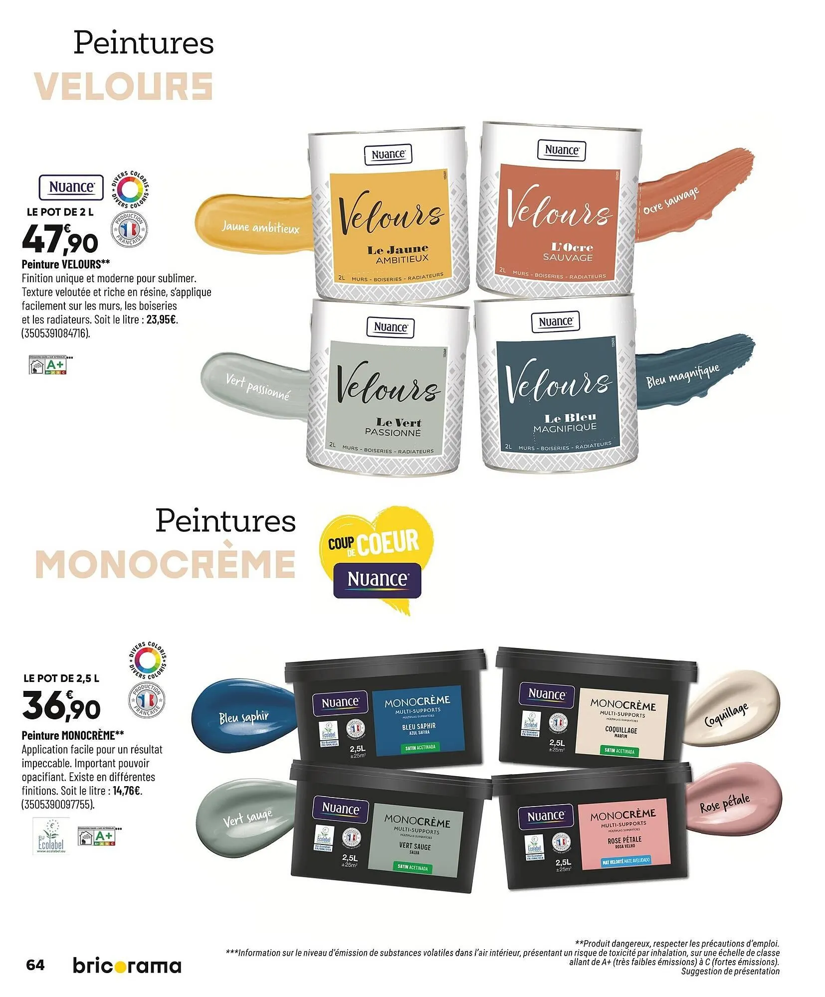 Catalogue Bricorama du 27 octobre au 7 décembre 2025 - Catalogue page 64