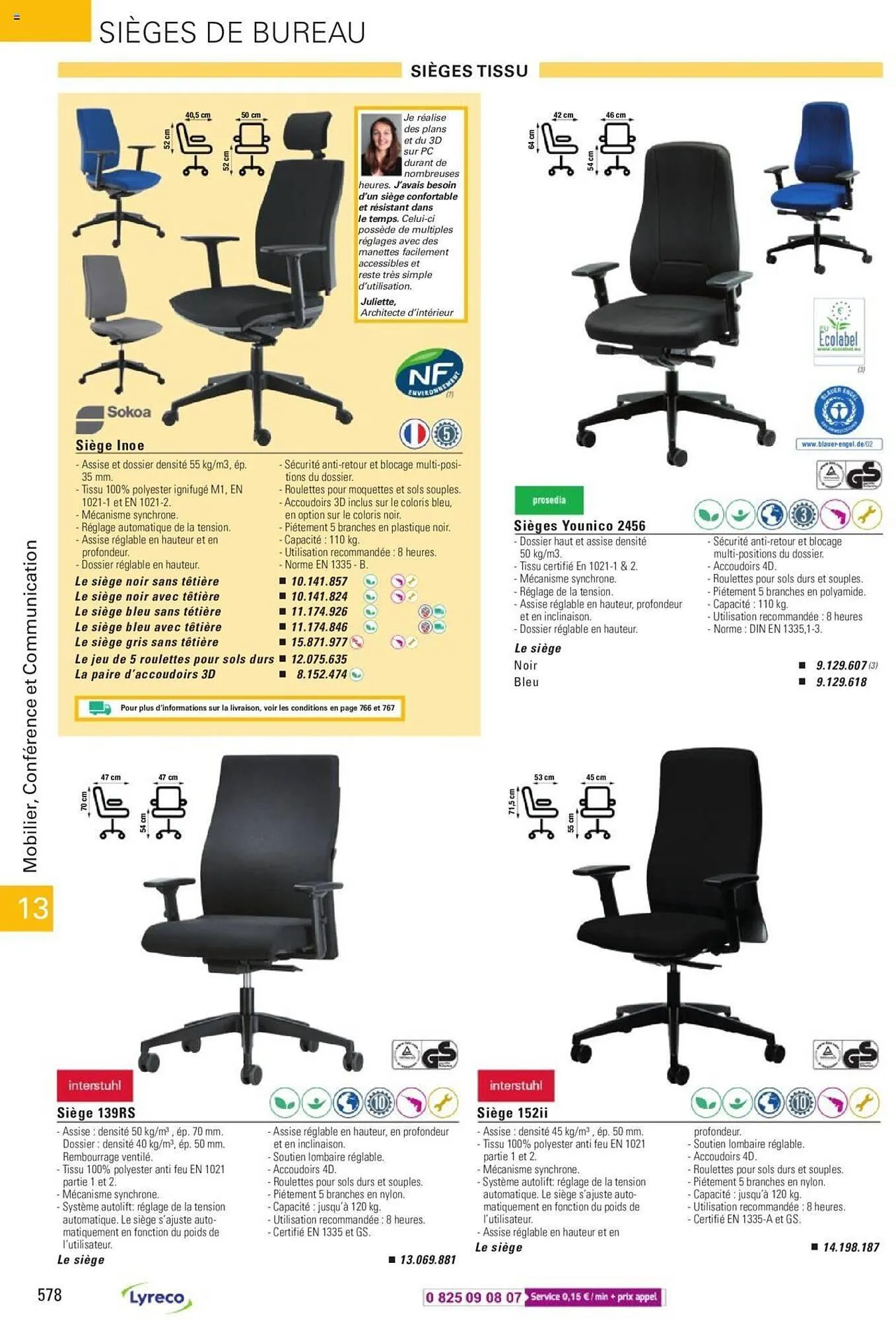 Catalogue Lyreco du 15 mai au 31 décembre 2023 - Catalogue page 578