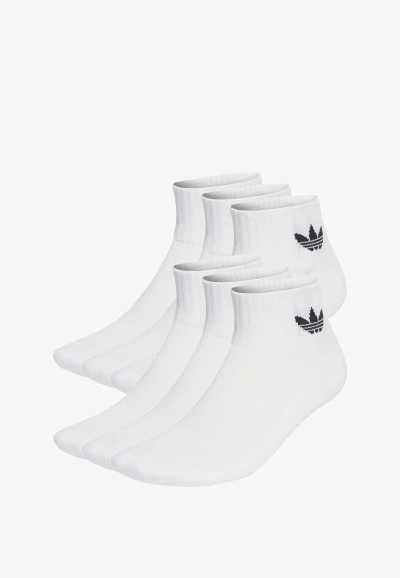 UNISEX 6 PACK - Chaussettes - white