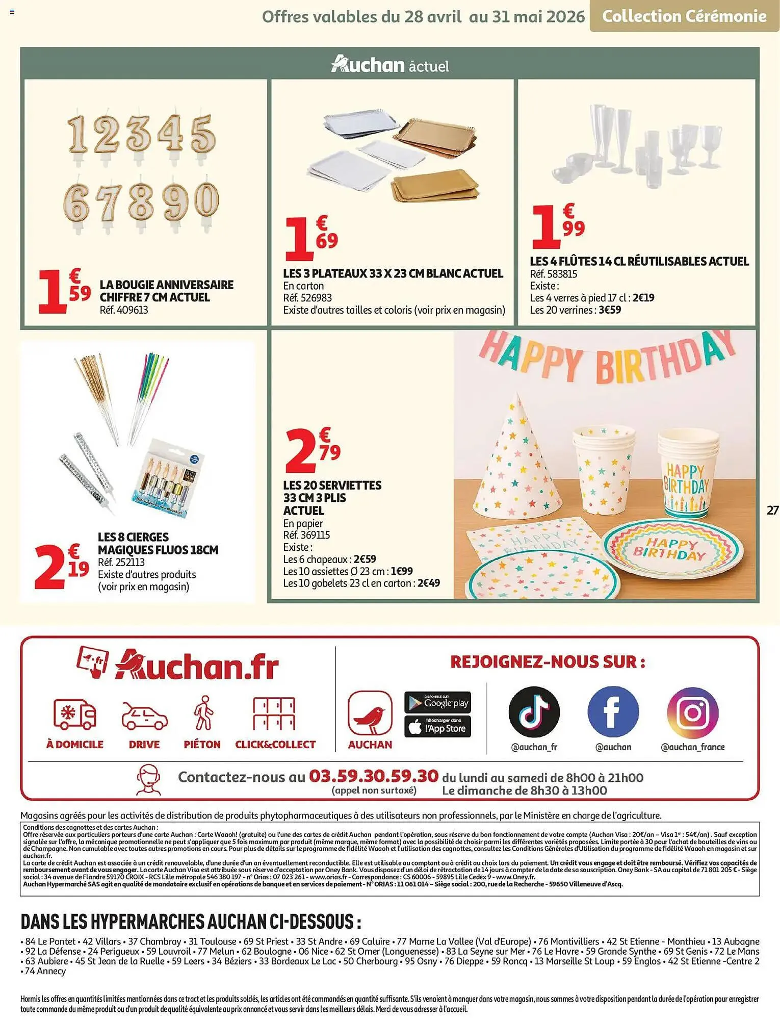 Catalogue Auchan du 3 mars au 31 mai 2026 - Catalogue page 27