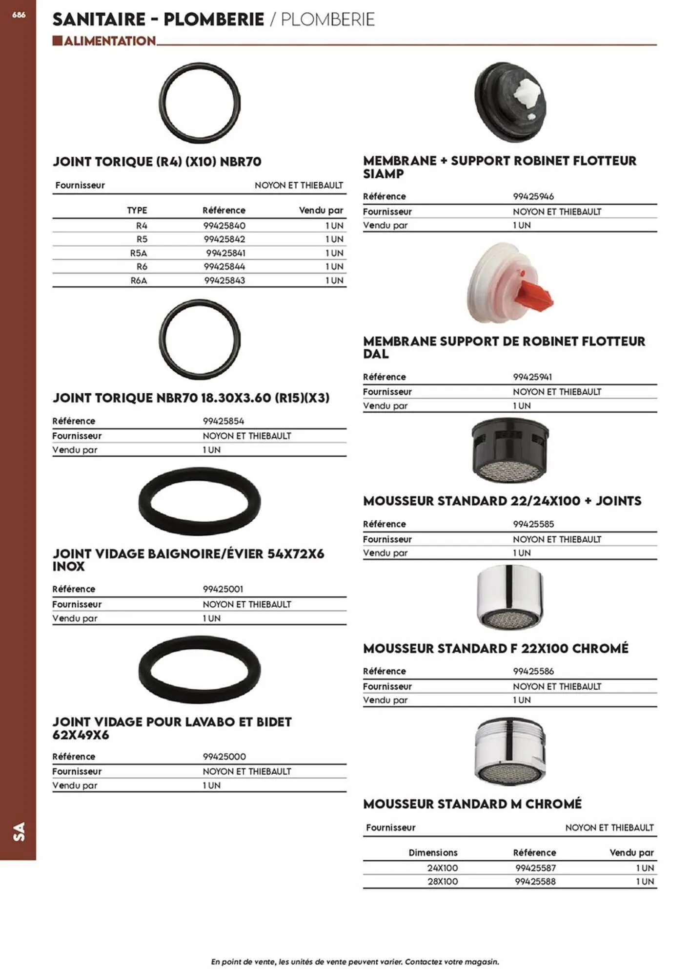 Catalogue Tout faire matériaux du 17 décembre au 30 décembre 2025 - Catalogue page 650