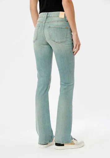 Jean bootcut bleu Femme