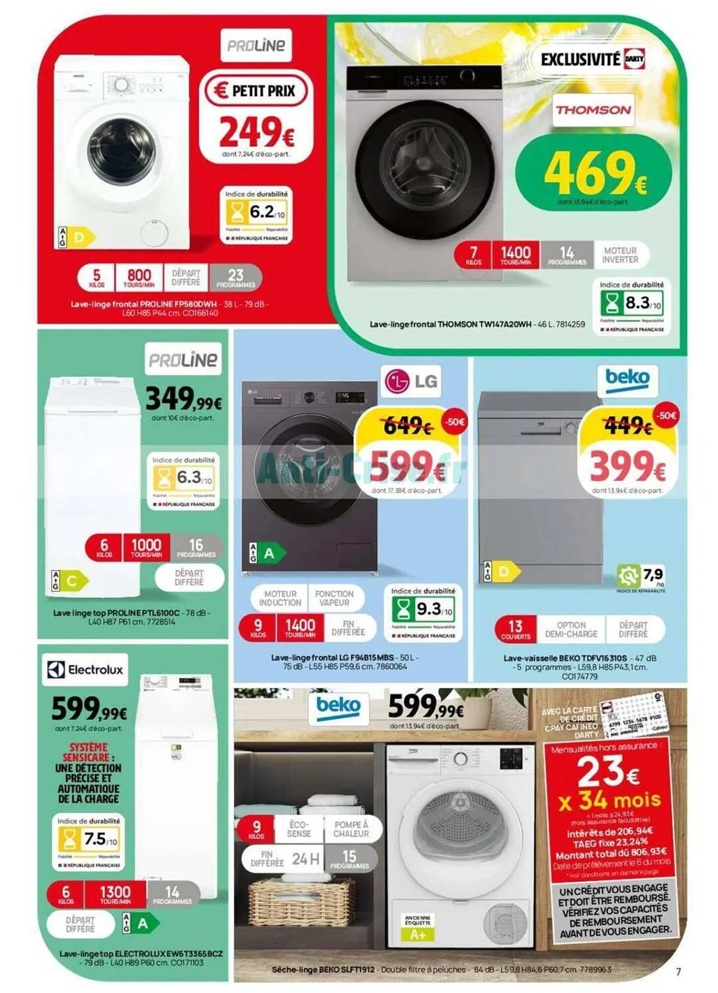 Catalogue Darty du 2 juillet au 20 juillet 2025 - Catalogue page 7