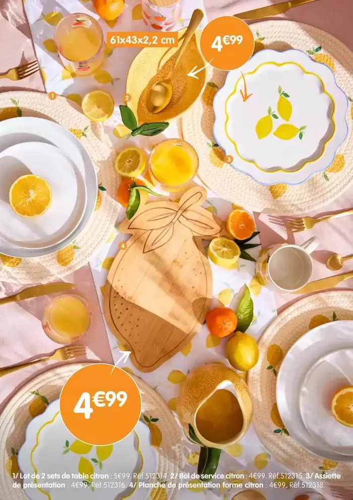 Décoration Printemps/Été du 2 avril au 19 août 2025 - Catalogue page 6