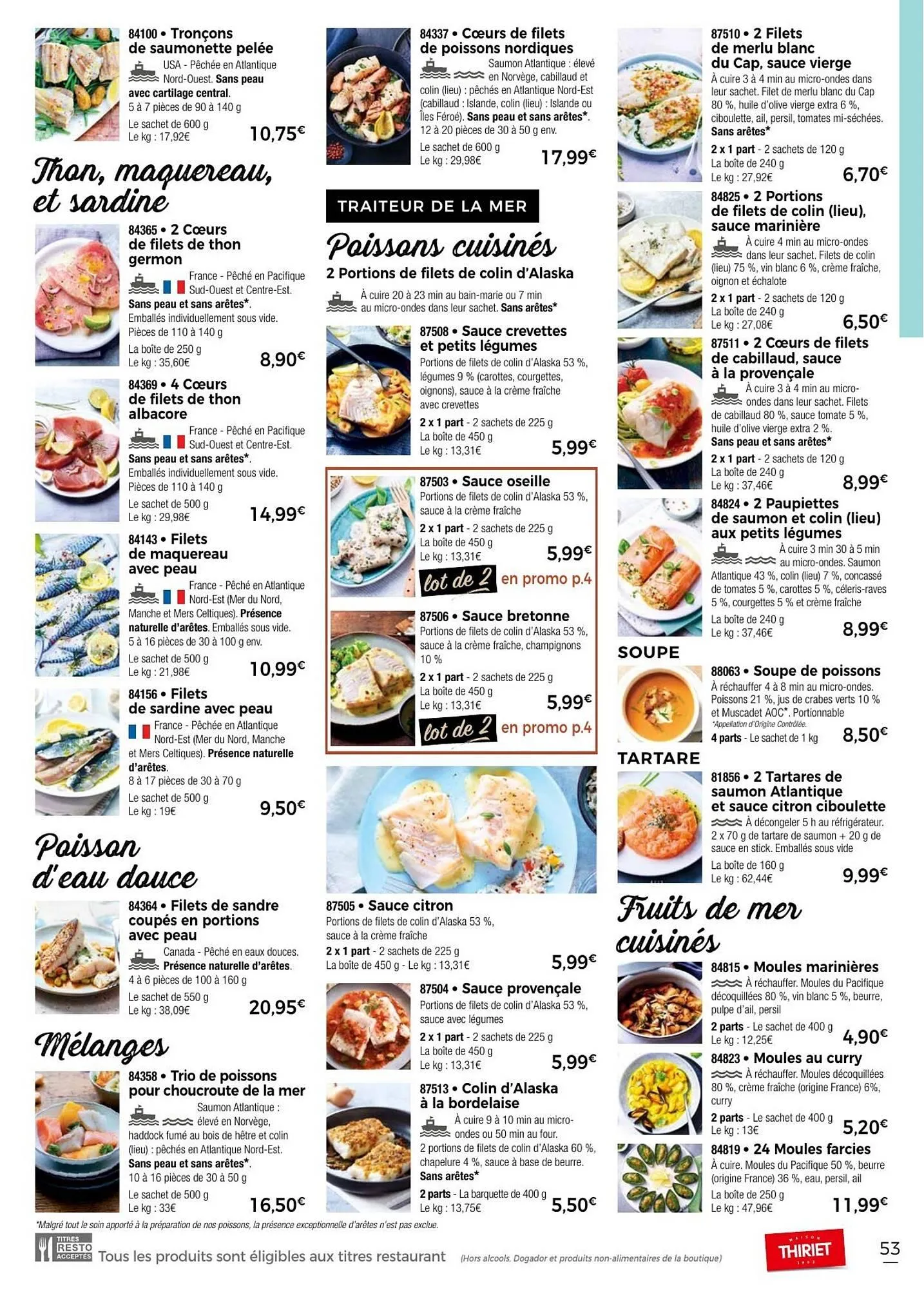 Catalogue Thiriet du 1 janvier au 30 janvier 2026 - Catalogue page 53