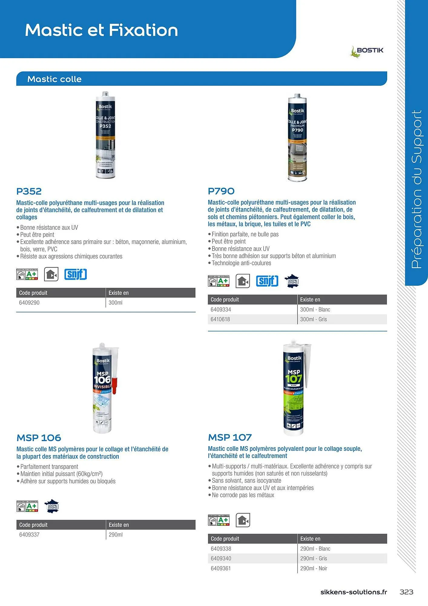 Catalogue Sikkens Solution du 8 janvier au 28 décembre 2025 - Catalogue page 323