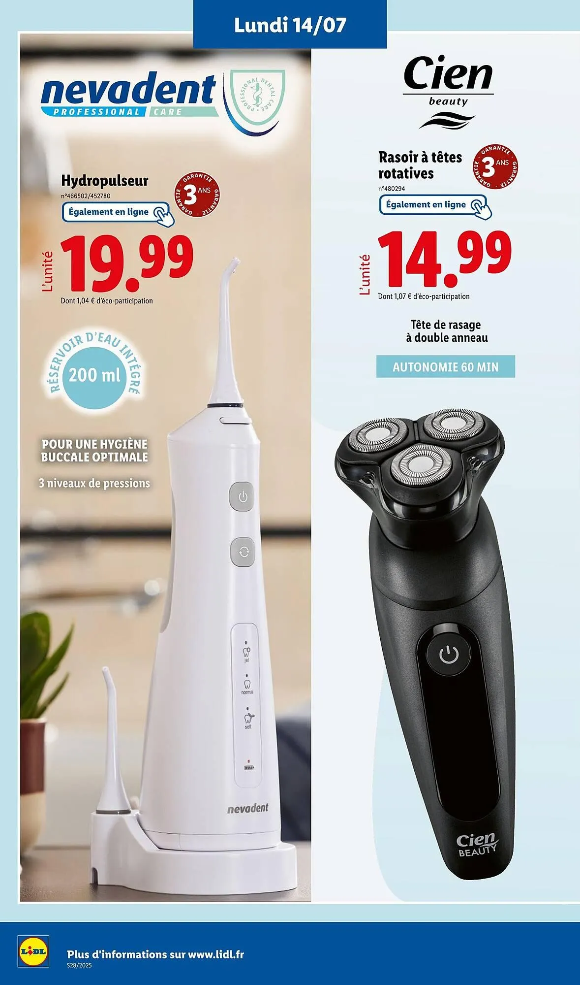 Catalogue Lidl du 10 juillet au 14 juillet 2025 - Catalogue page 28