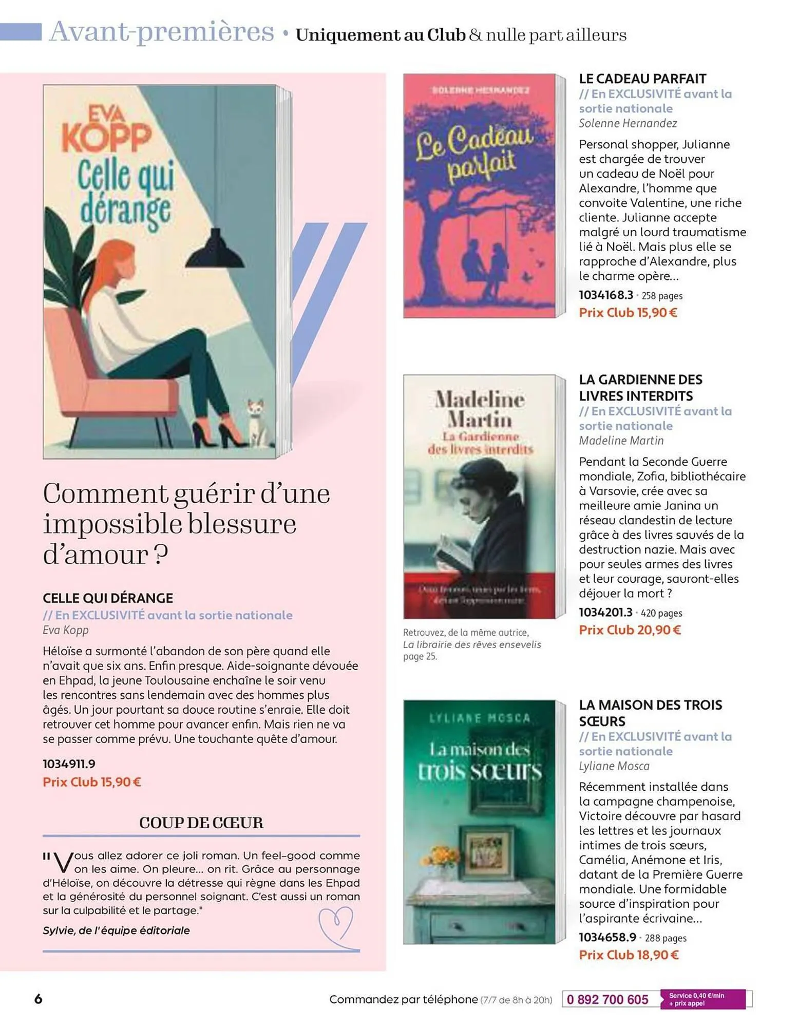 Catalogue France Loisirs du 30 avril au 30 juin 2025 - Catalogue page 6