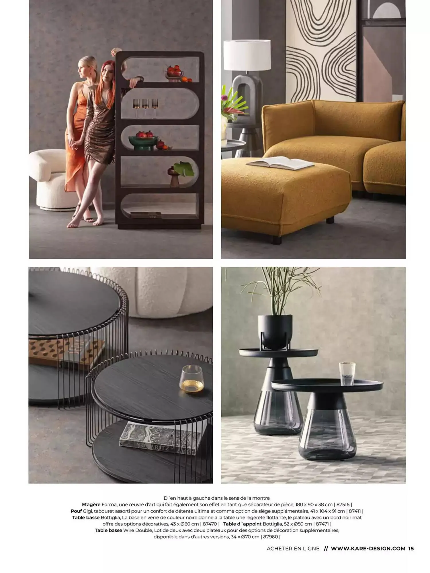 Catalogue KARE du 6 février au 31 décembre 2025 - Catalogue page 15