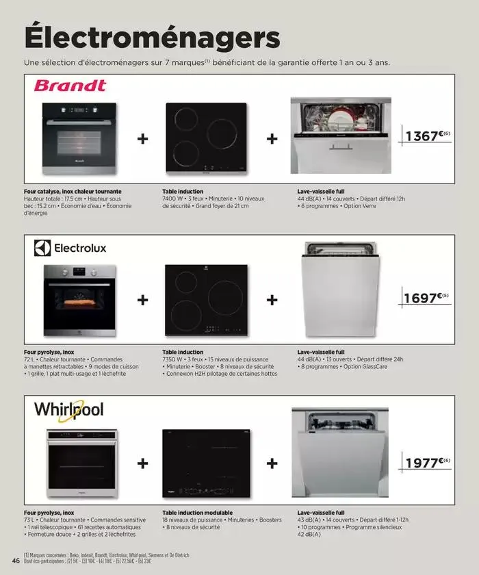 Cuisines ÉDITION 2024/2025 du 31 octobre au 31 décembre 2025 - Catalogue page 46