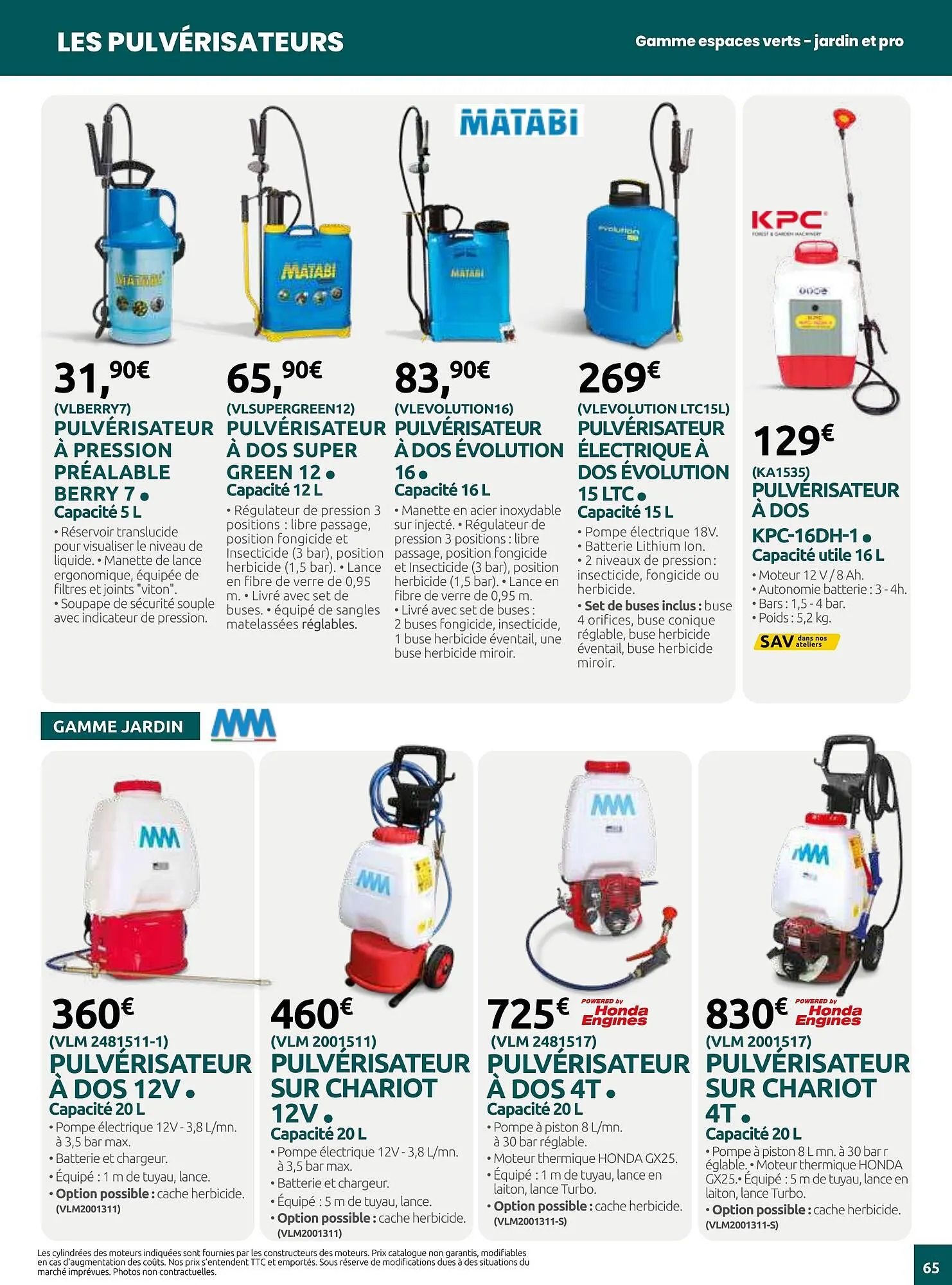 Catalogue Verts Loisirs du 5 mars au 29 décembre 2025 - Catalogue page 65