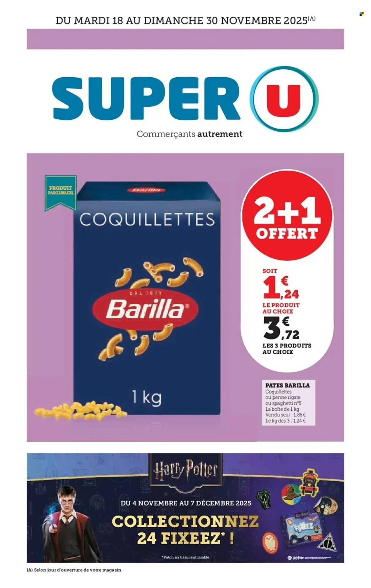 Catalogue Super U du 18 novembre au 30 novembre 2025 - Catalogue page 1