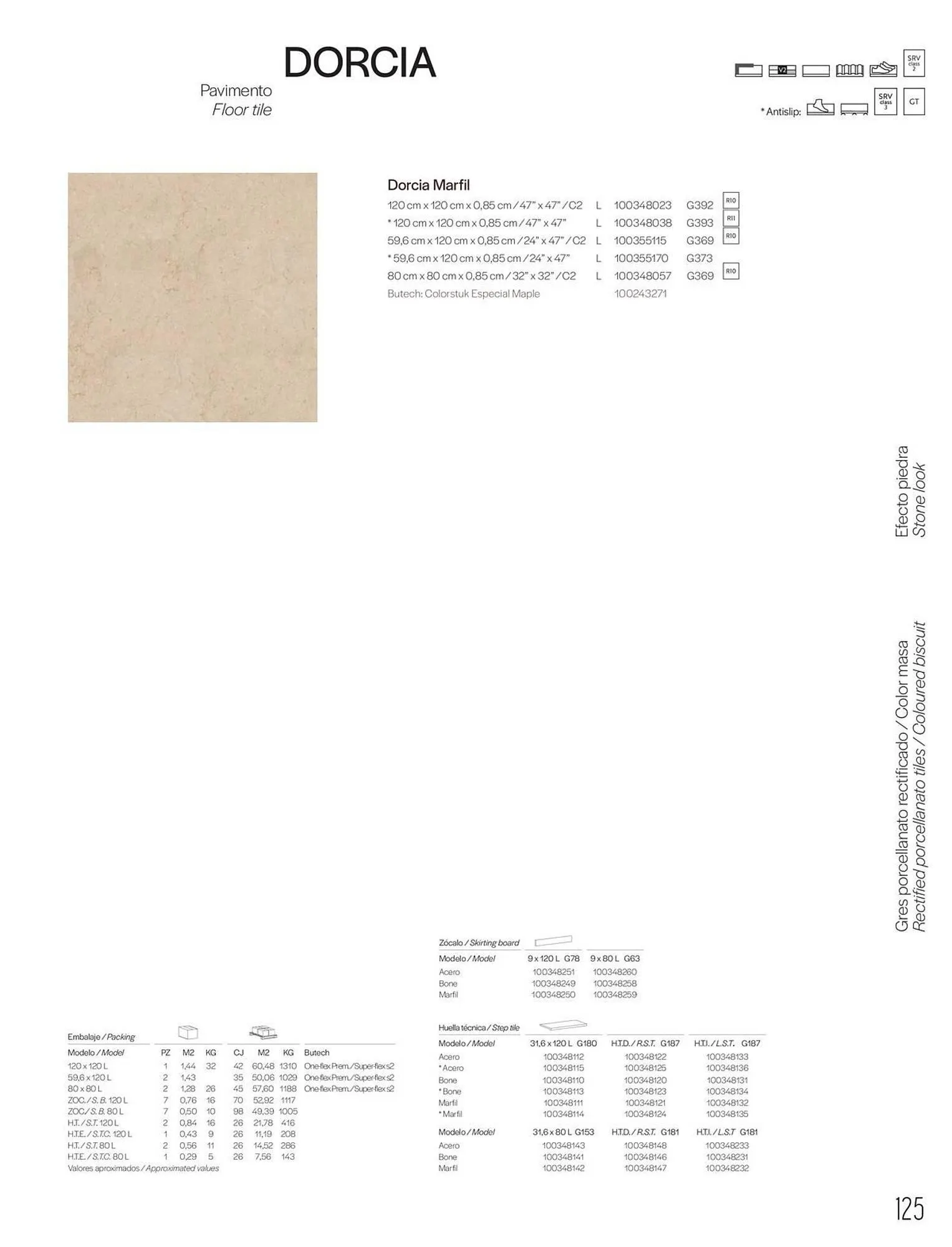 Catalogue Porcelanosa du 27 janvier au 31 décembre 2025 - Catalogue page 127