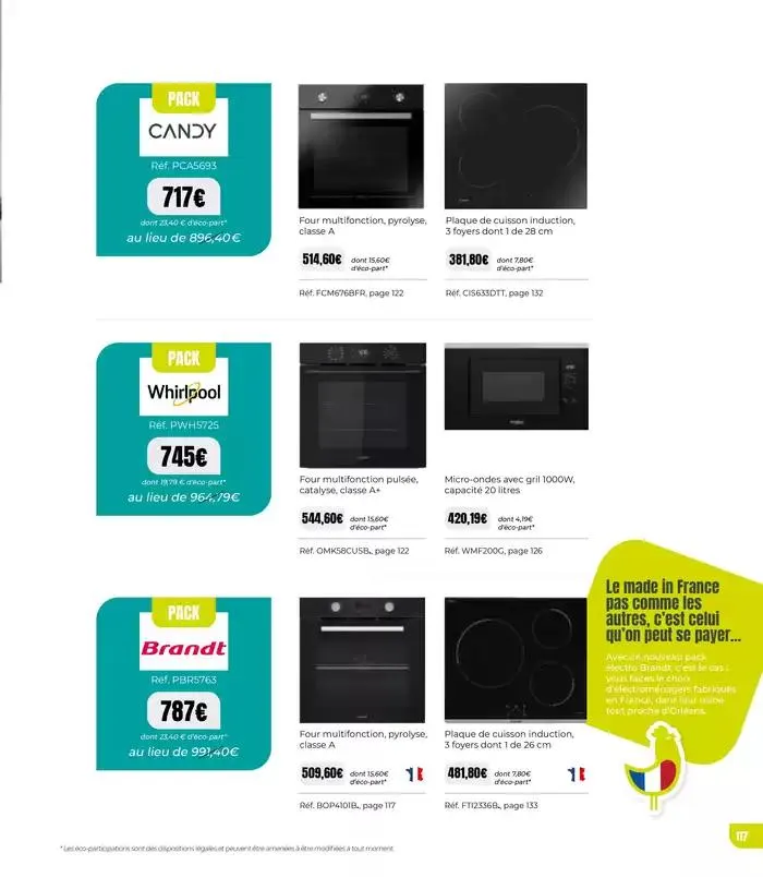 Consultez le menu avant de vous mettre en cuisine. du 7 janvier au 31 décembre 2025 - Catalogue page 117