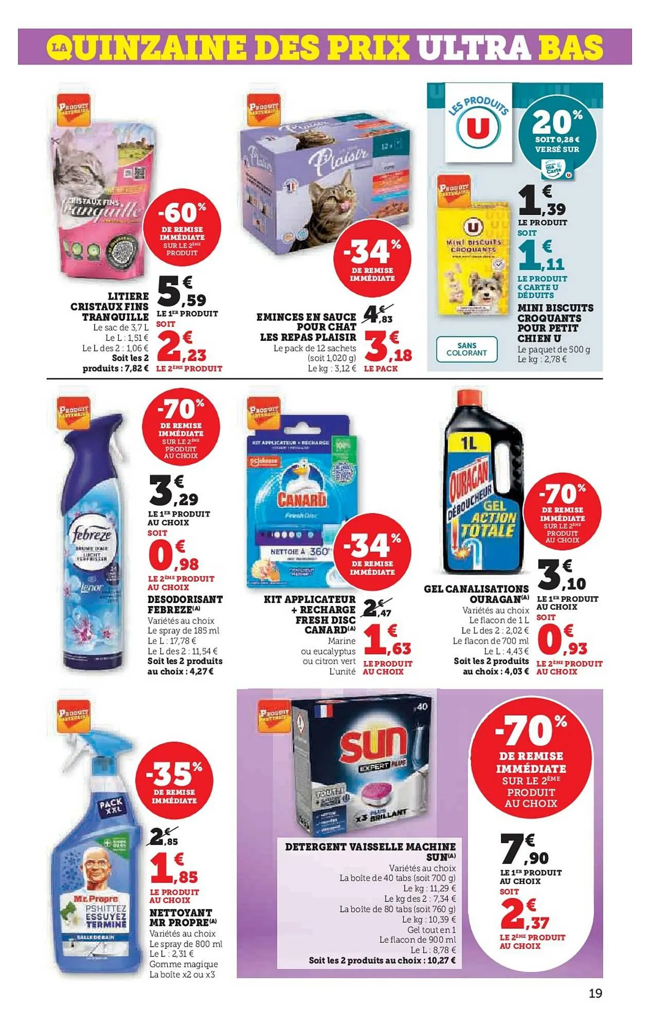 Catalogue Hyper U du 13 janvier au 25 janvier 2026 - Catalogue page 19