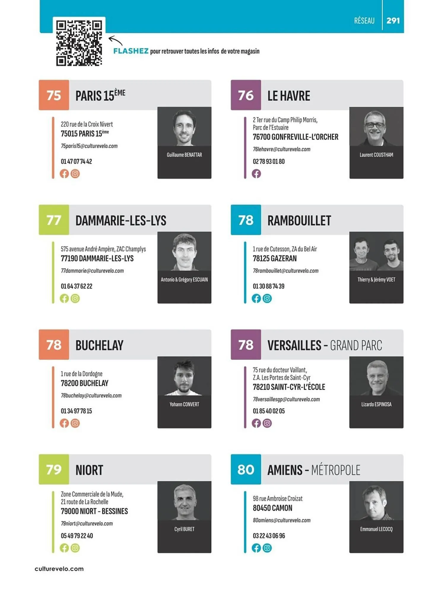 Catalogue Culture Vélo du 2 mai au 31 décembre 2025 - Catalogue page 291