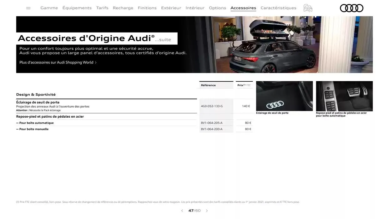 A3 du 7 janvier au 31 janvier 2026 - Catalogue page 47