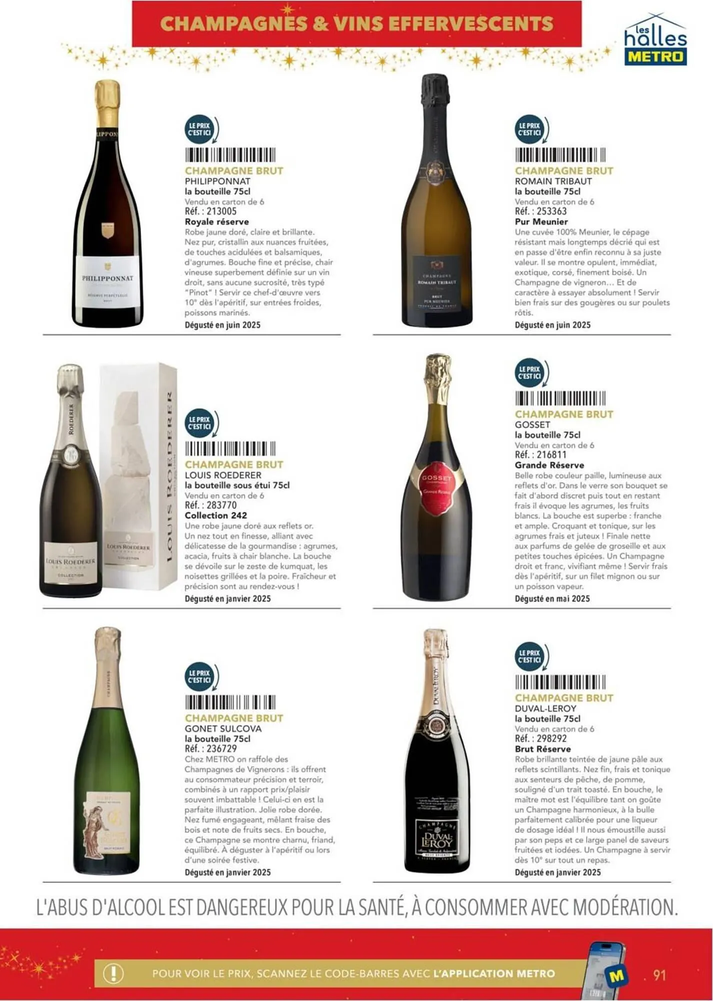 Catalogue METRO du 16 octobre au 31 décembre 2025 - Catalogue page 91