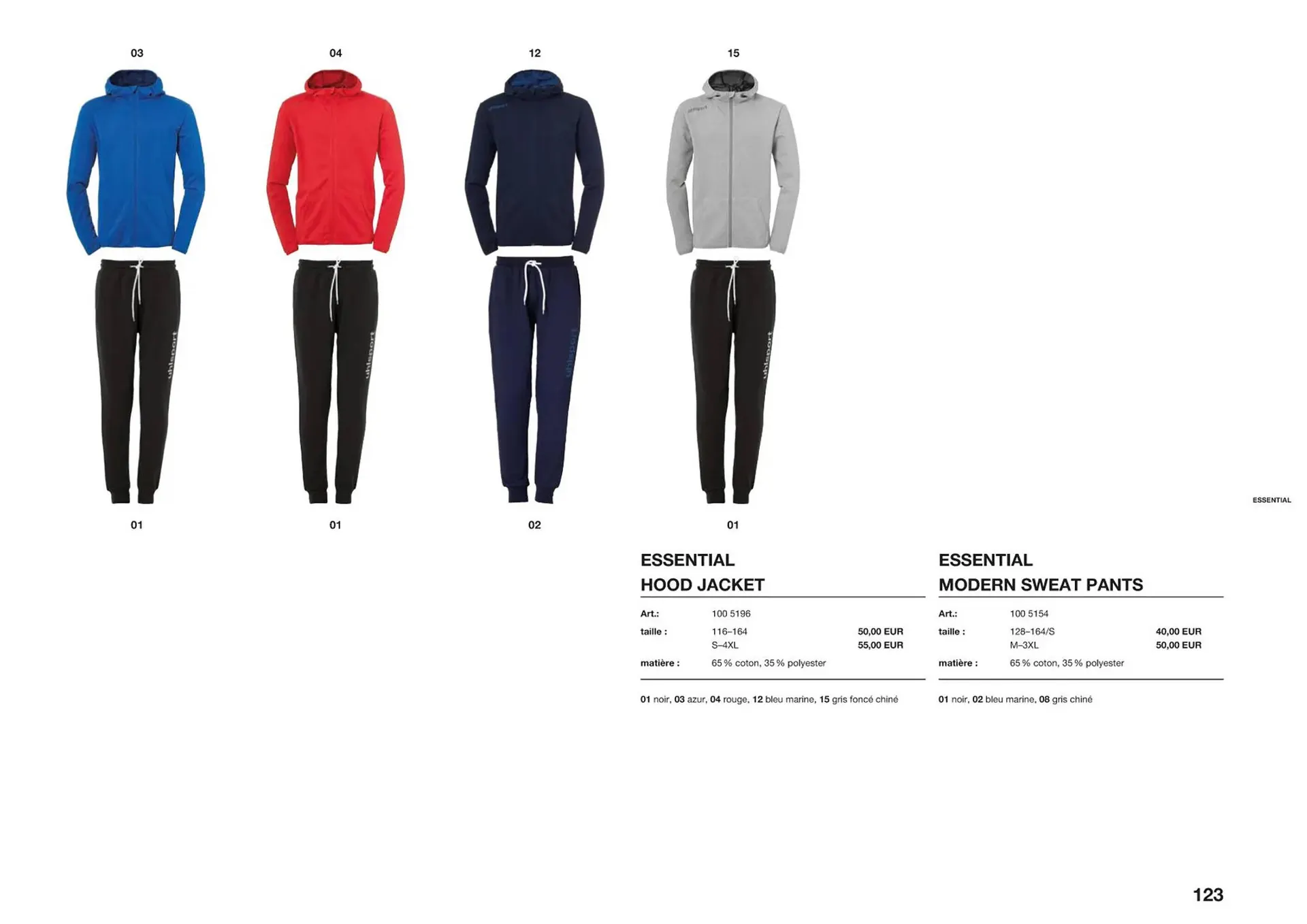 Catalogue Uhlsport du 1 mars au 31 décembre 2023 - Catalogue page 123