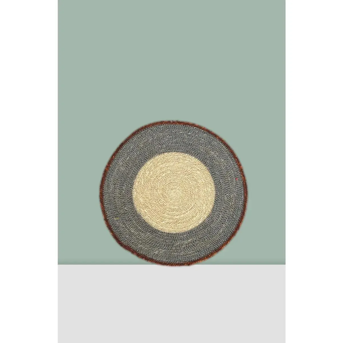 Grand Set de table cercle crème