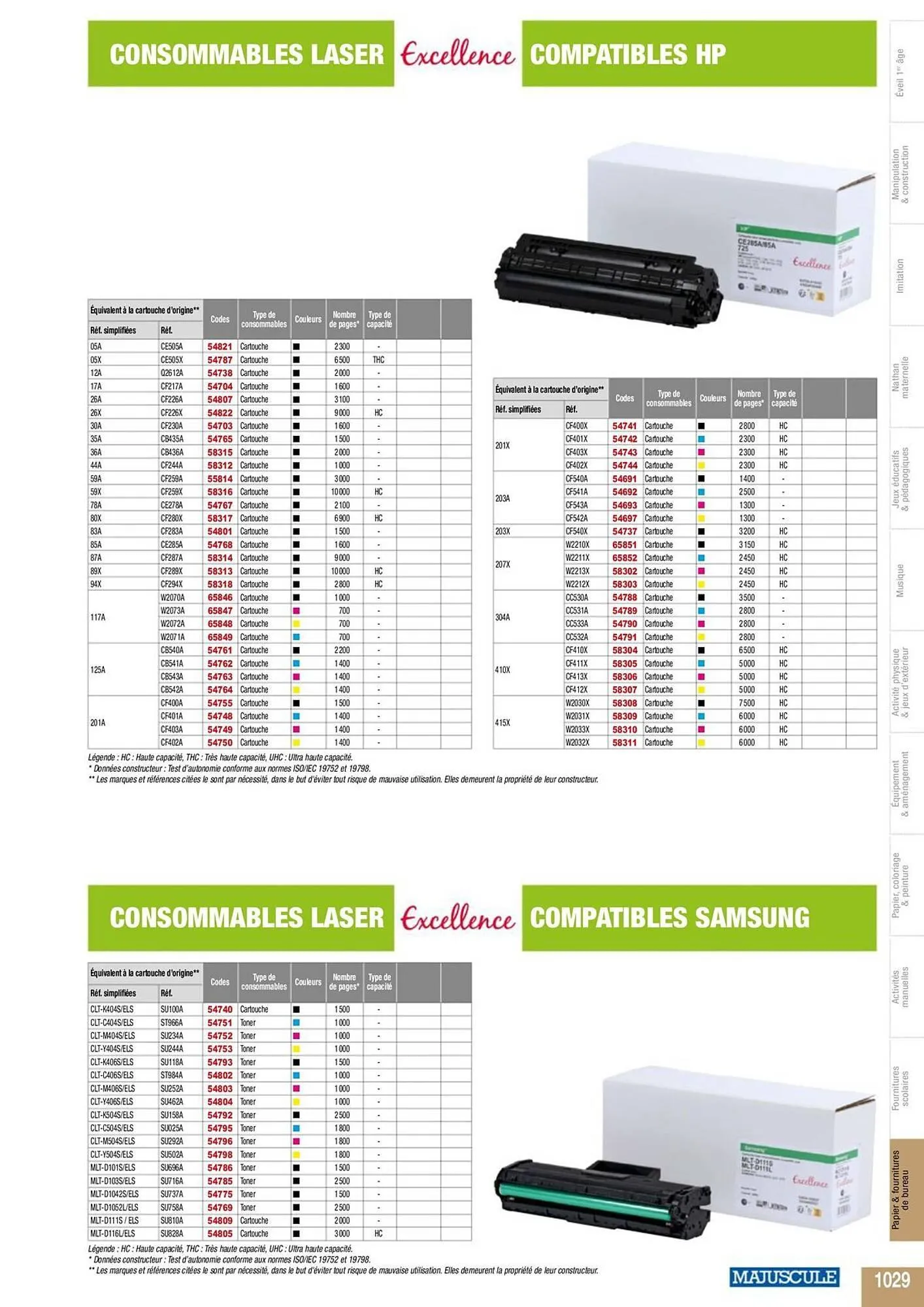 Catalogue Majuscule du 5 mars au 31 décembre 2025 - Catalogue page 1053