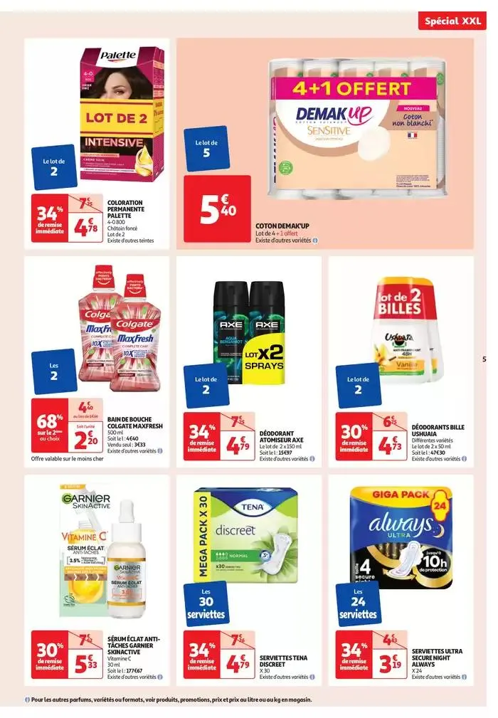 Les 25 jours Waaoh, spécial XXL du 25 mars au 6 avril 2025 - Catalogue page 5