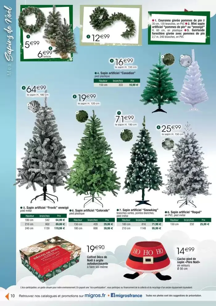 Déco (18j) Kdo Mode festif du 19 novembre au 15 décembre 2024 - Catalogue page 10