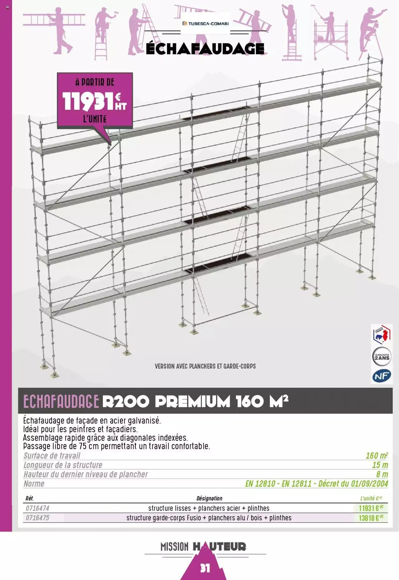 Champion direct Mission Hauteur 2023 du 11 avril au 29 juillet 2023 - Catalogue page 31