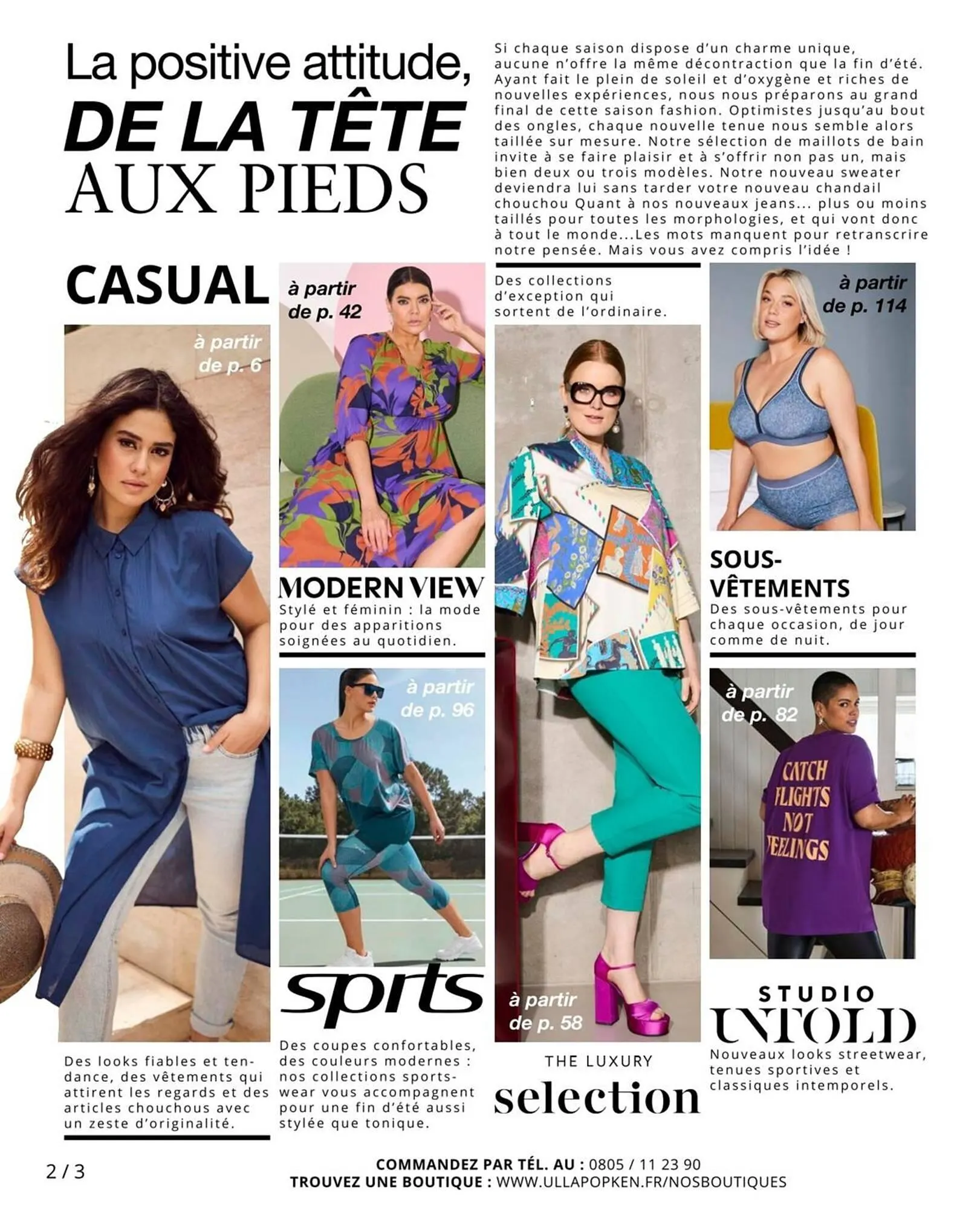 Catalogue Ulla Popken du 25 juillet au 31 août 2025 - Catalogue page 2