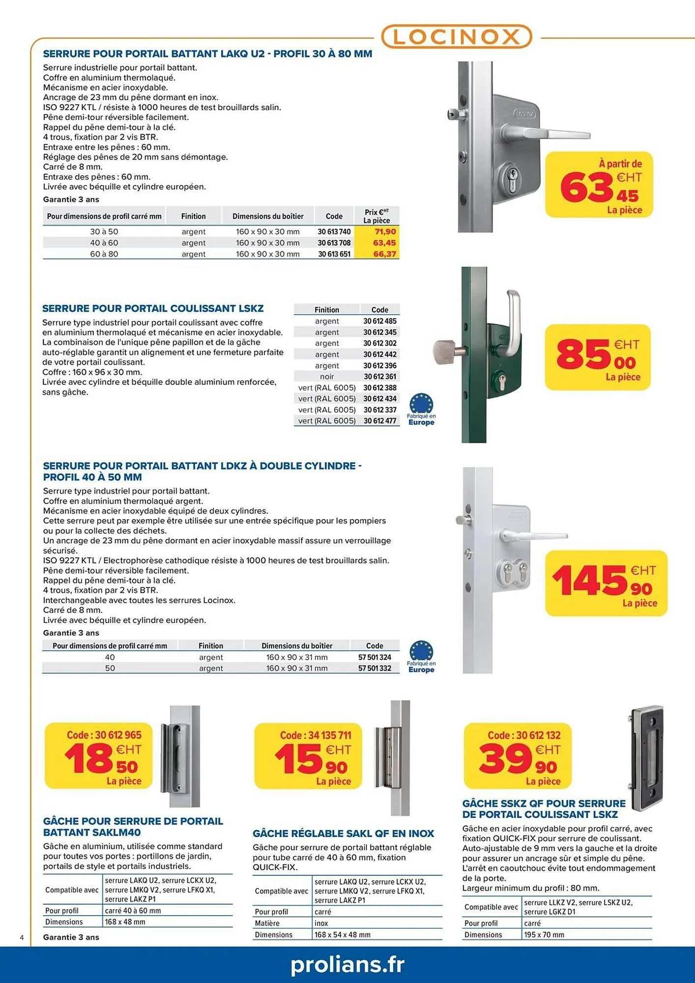 Catalogue Prolians du 1 juin au 31 juillet 2025 - Catalogue page 4