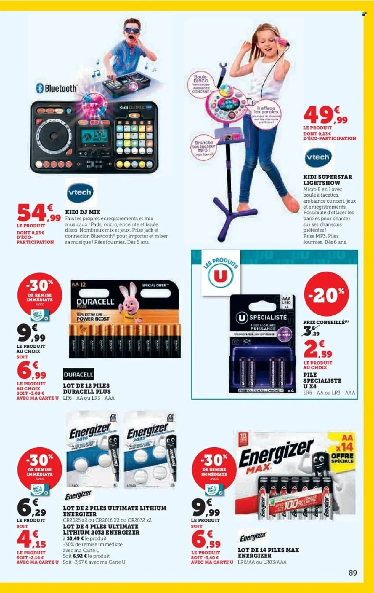 Catalogue Hyper U du 21 octobre au 7 décembre 2025 - Catalogue page 89