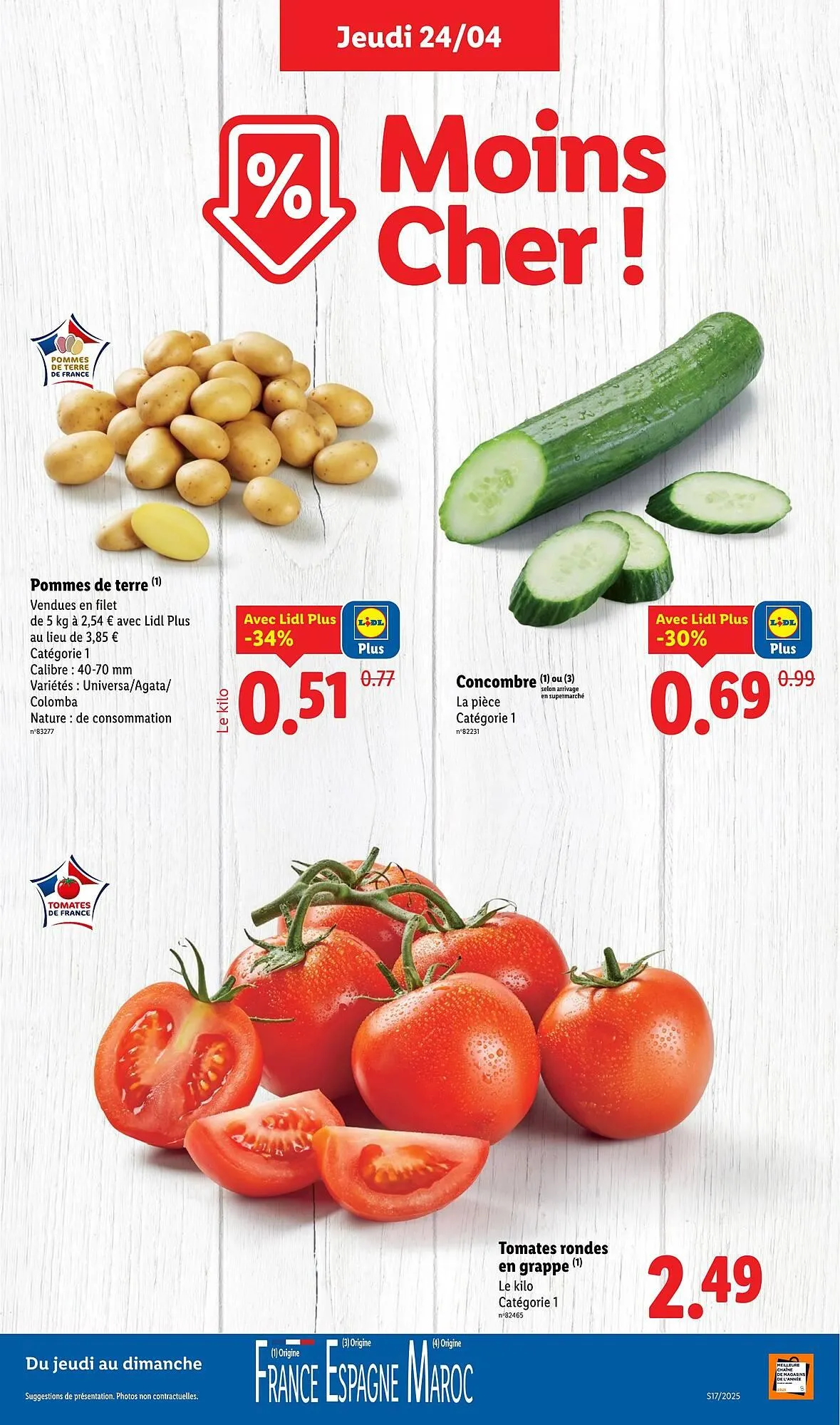 Catalogue Lidl du 24 avril au 29 avril 2025 - Catalogue page 5