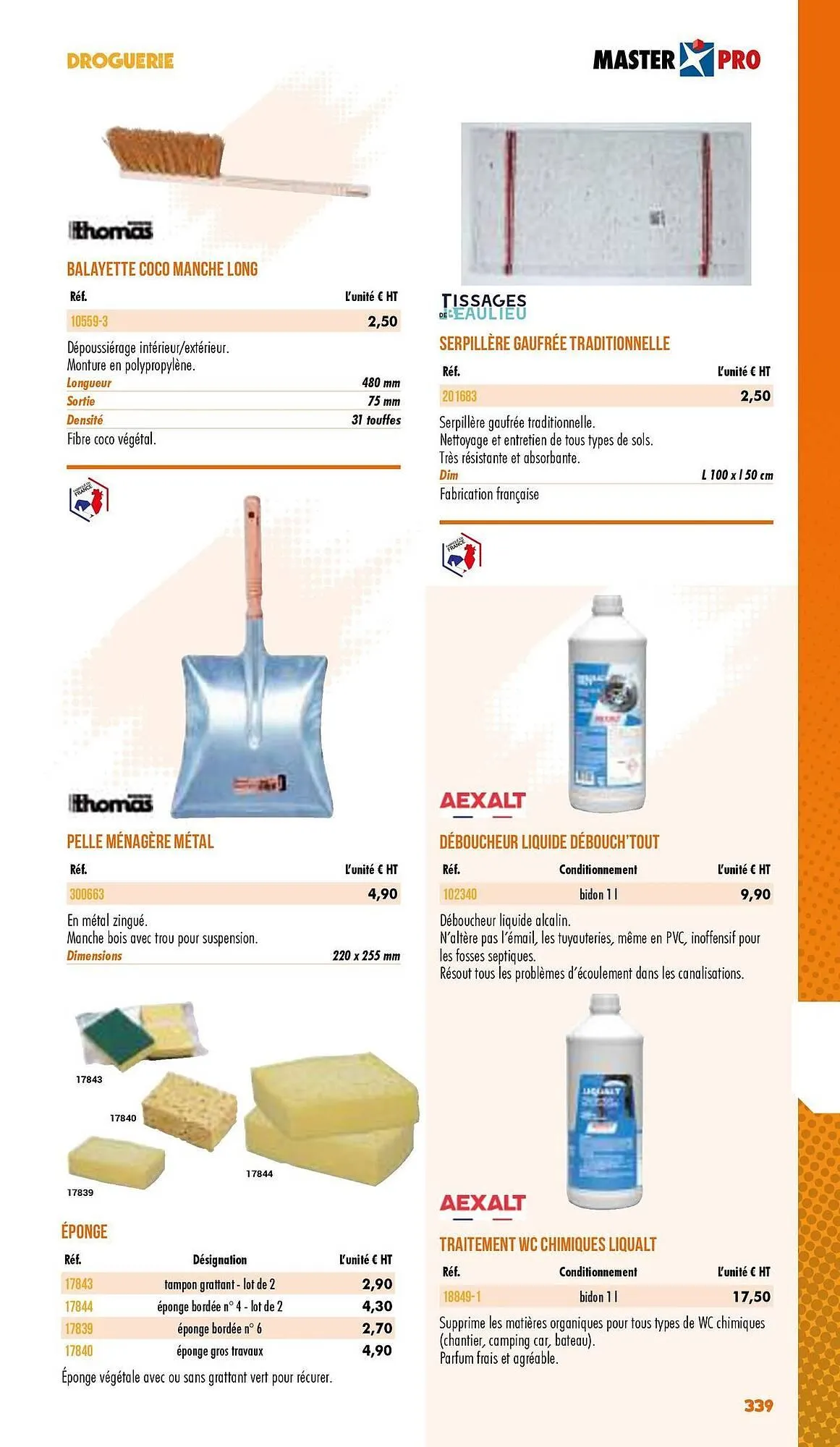 Catalogue Master Pro du 3 janvier au 31 décembre 2025 - Catalogue page 341