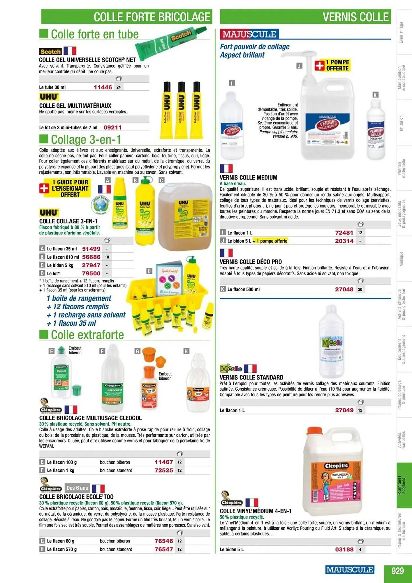 Catalogue Majuscule du 5 mars au 31 décembre 2025 - Catalogue page 953