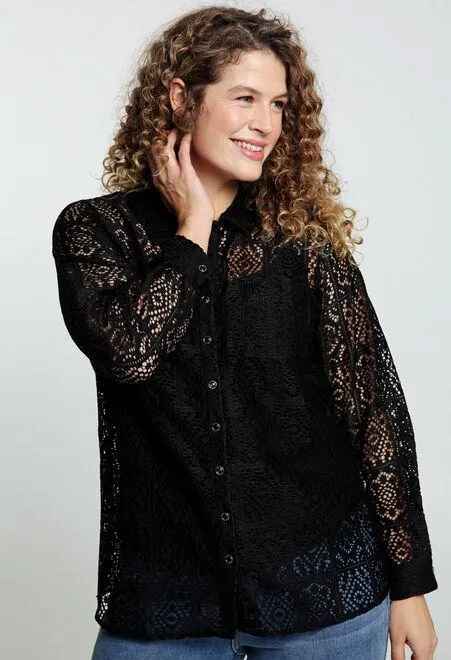Chemise en dentelle