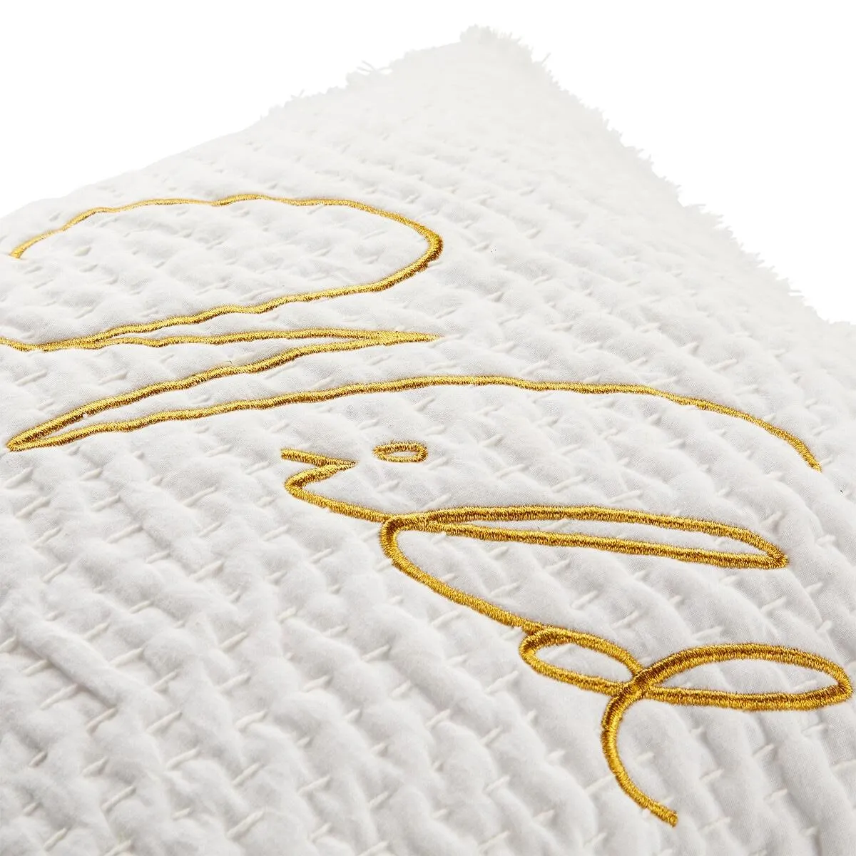 Coussin brodé "Wild"