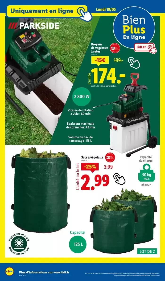 Profitez d'une large sélection de produits à prix réduits chez Lidl ! du 15 mai au 21 mai 2025 - Catalogue page 80