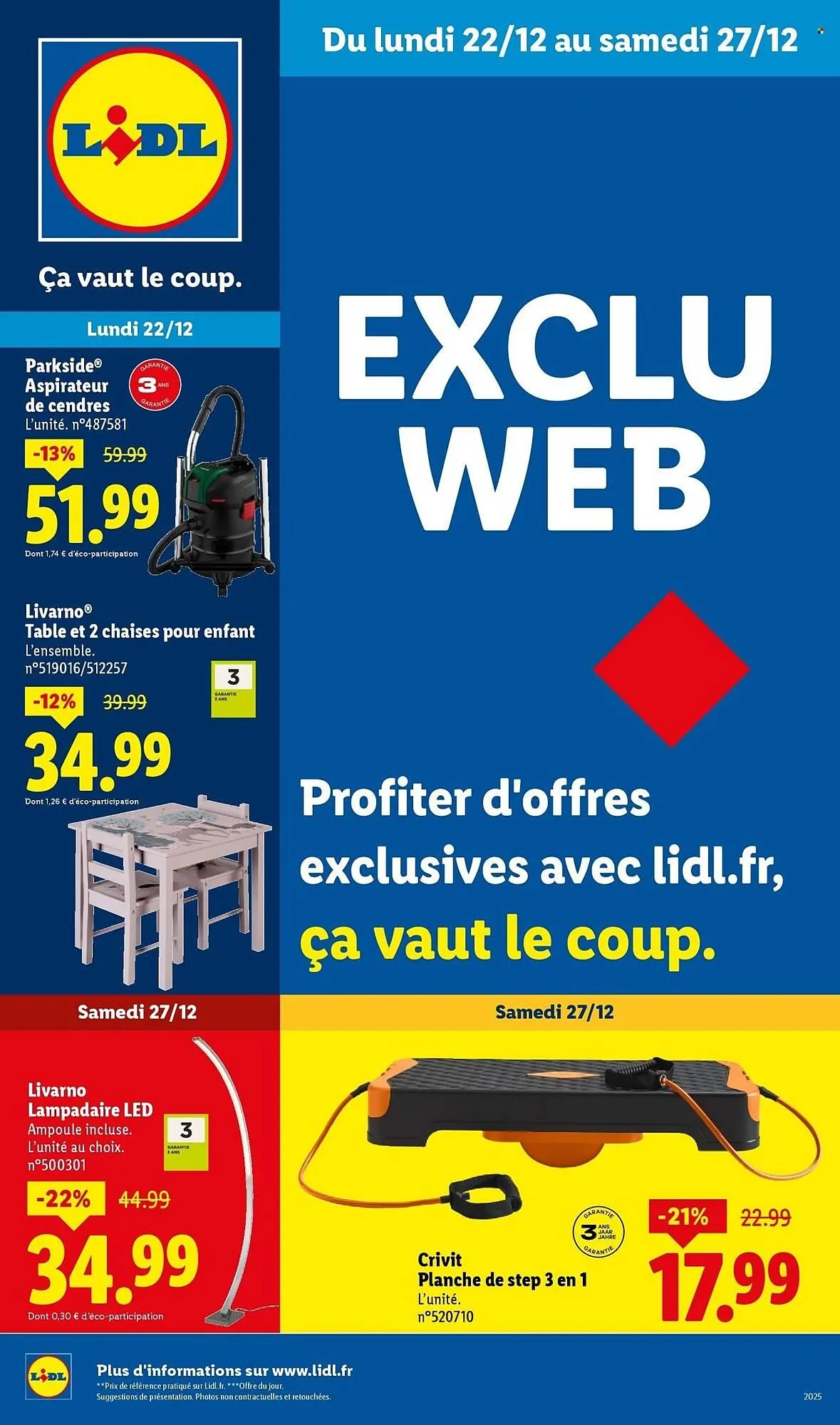Catalogue Lidl du 22 décembre au 27 décembre 2025 - Catalogue page 1