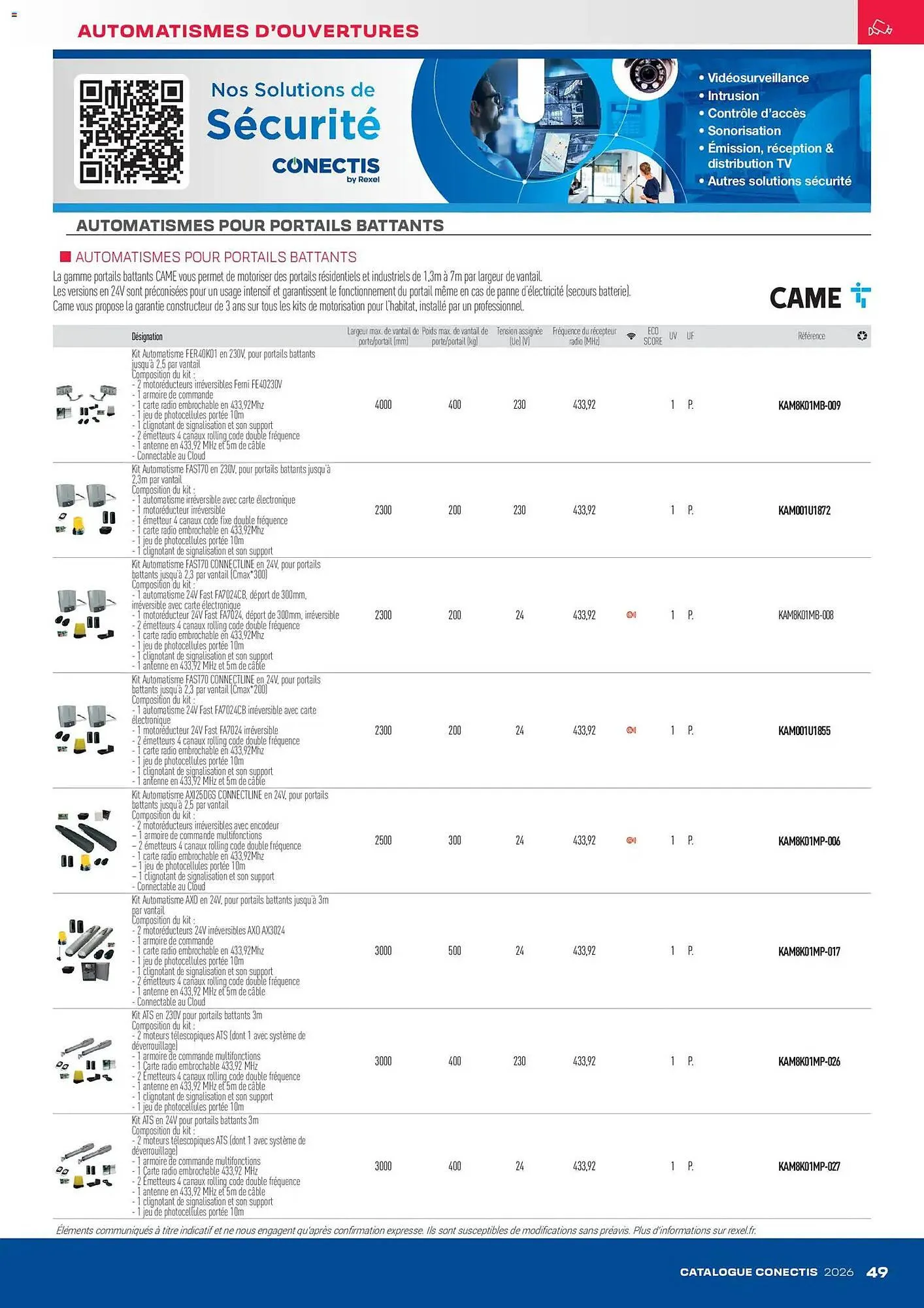 Catalogue Rexel du 10 avril au 31 décembre 2026 - Catalogue page 49