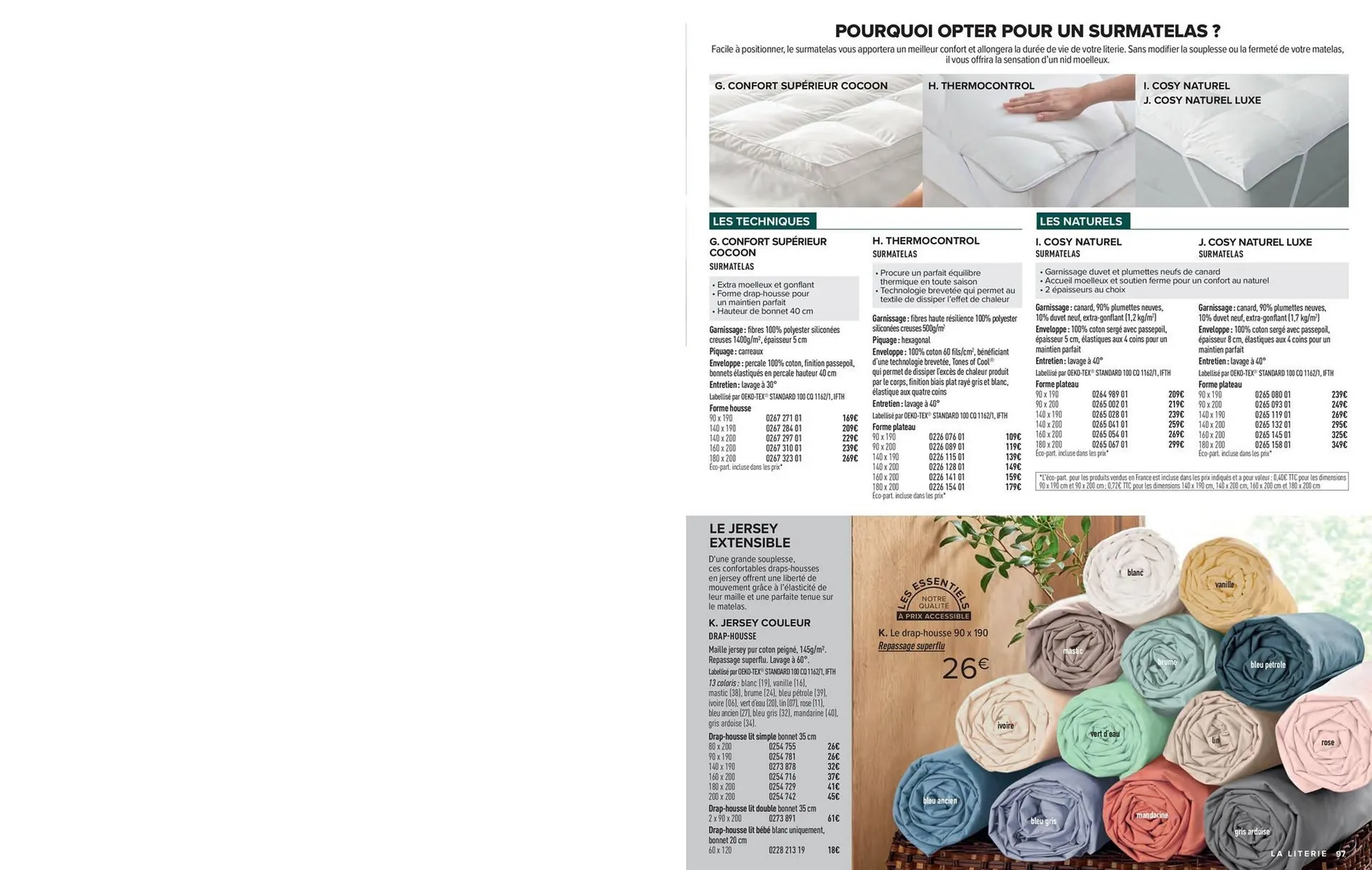 Catalogue Linvosges du 1 juin au 31 août 2026 - Catalogue page 97