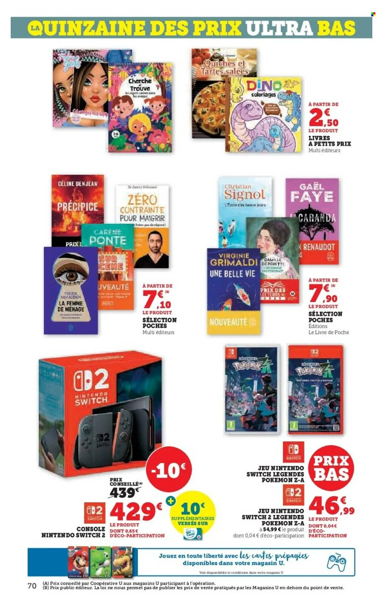 Catalogue Hyper U du 6 janvier au 18 janvier 2026 - Catalogue page 70