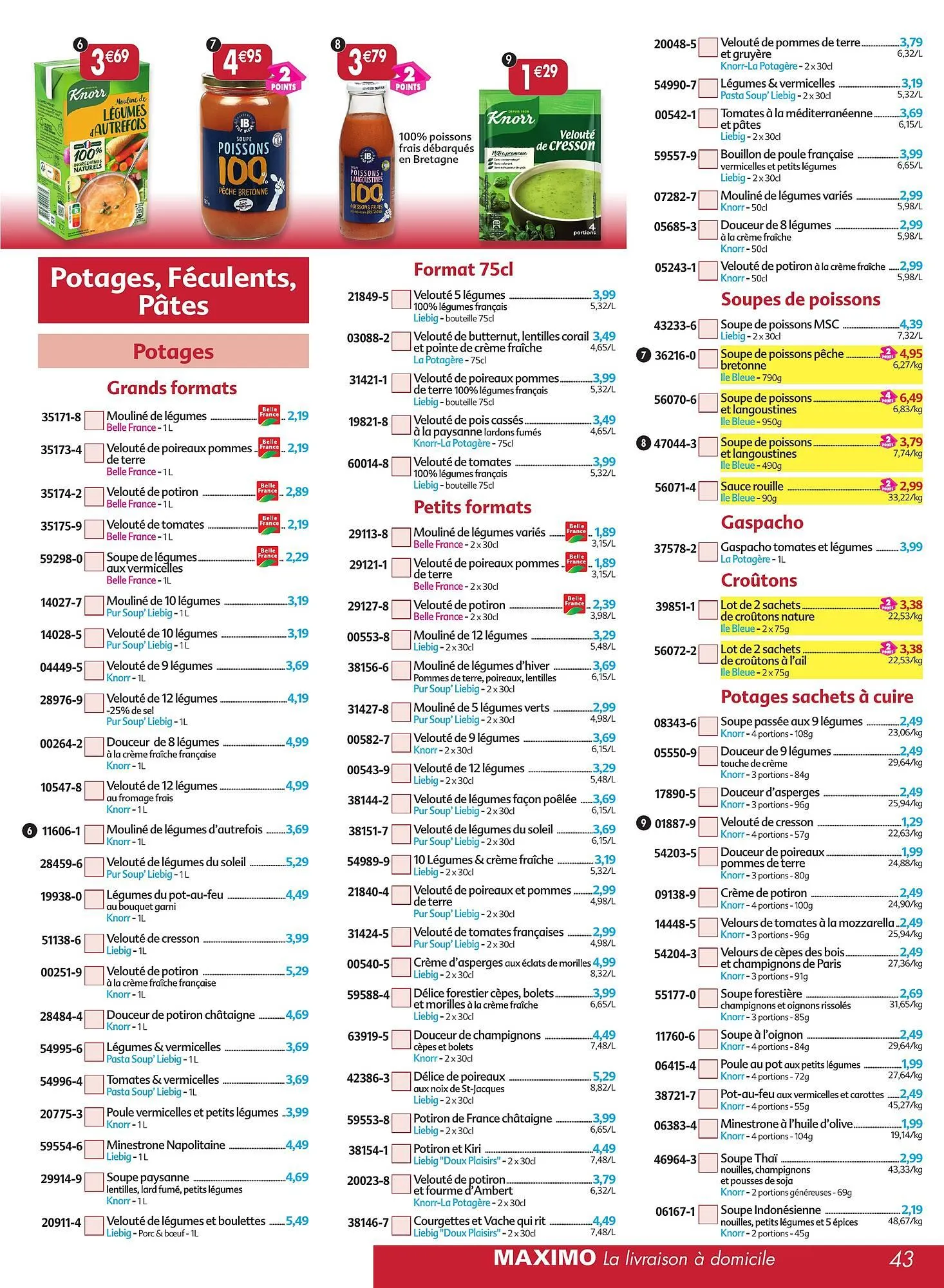 Catalogue Maximo du 5 août au 28 août 2025 - Catalogue page 43