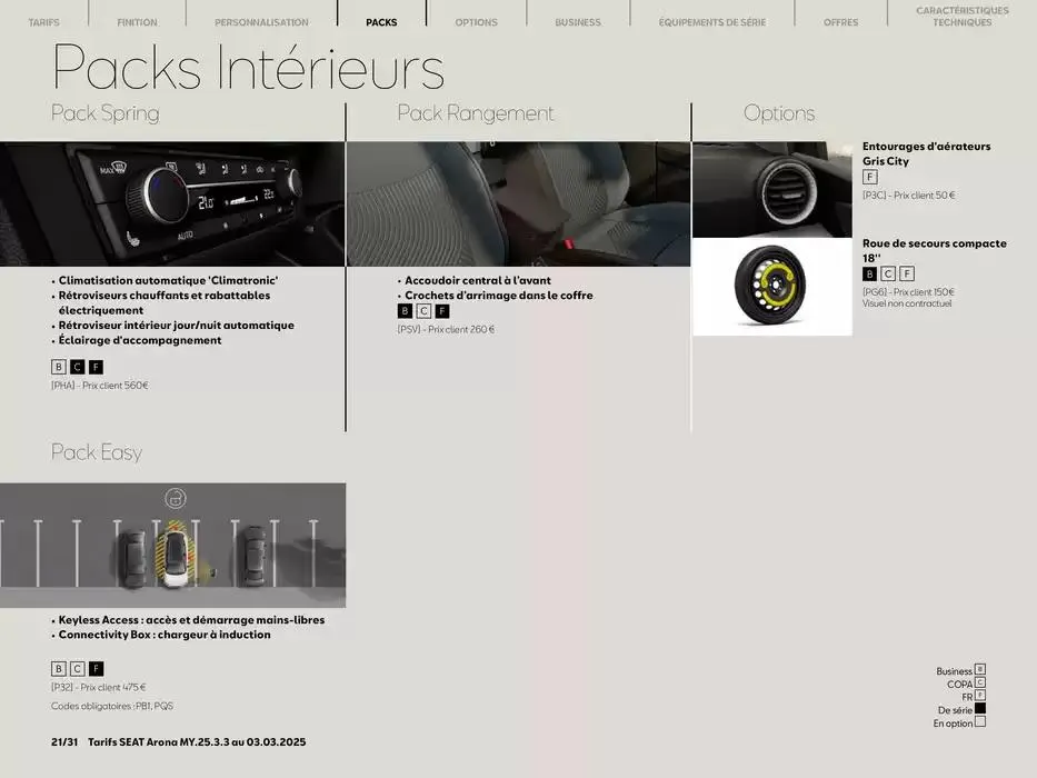 SEAT Arona du 5 mars au 5 mars 2026 - Catalogue page 21