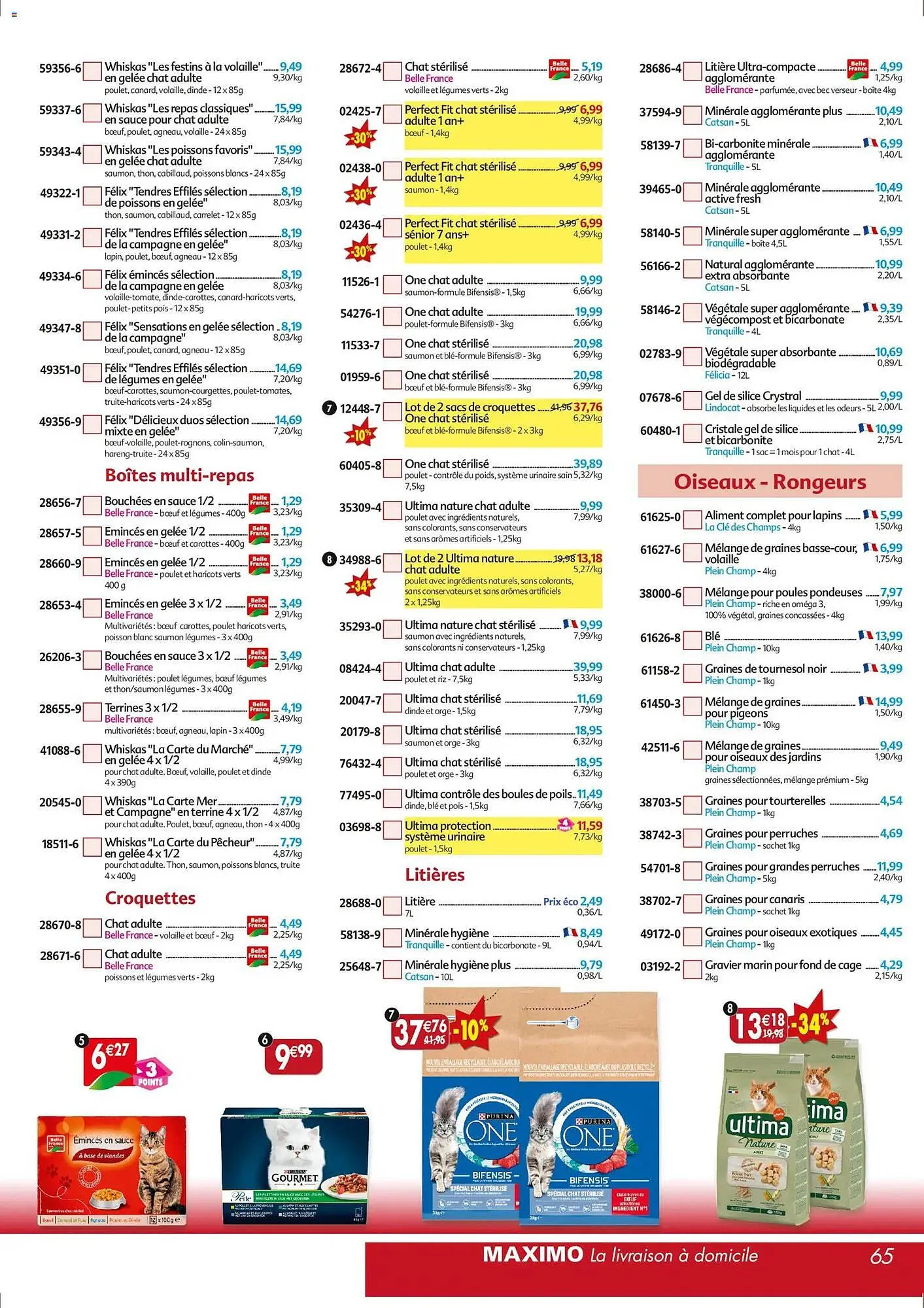 Catalogue Maximo du 24 octobre au 23 novembre 2025 - Catalogue page 65