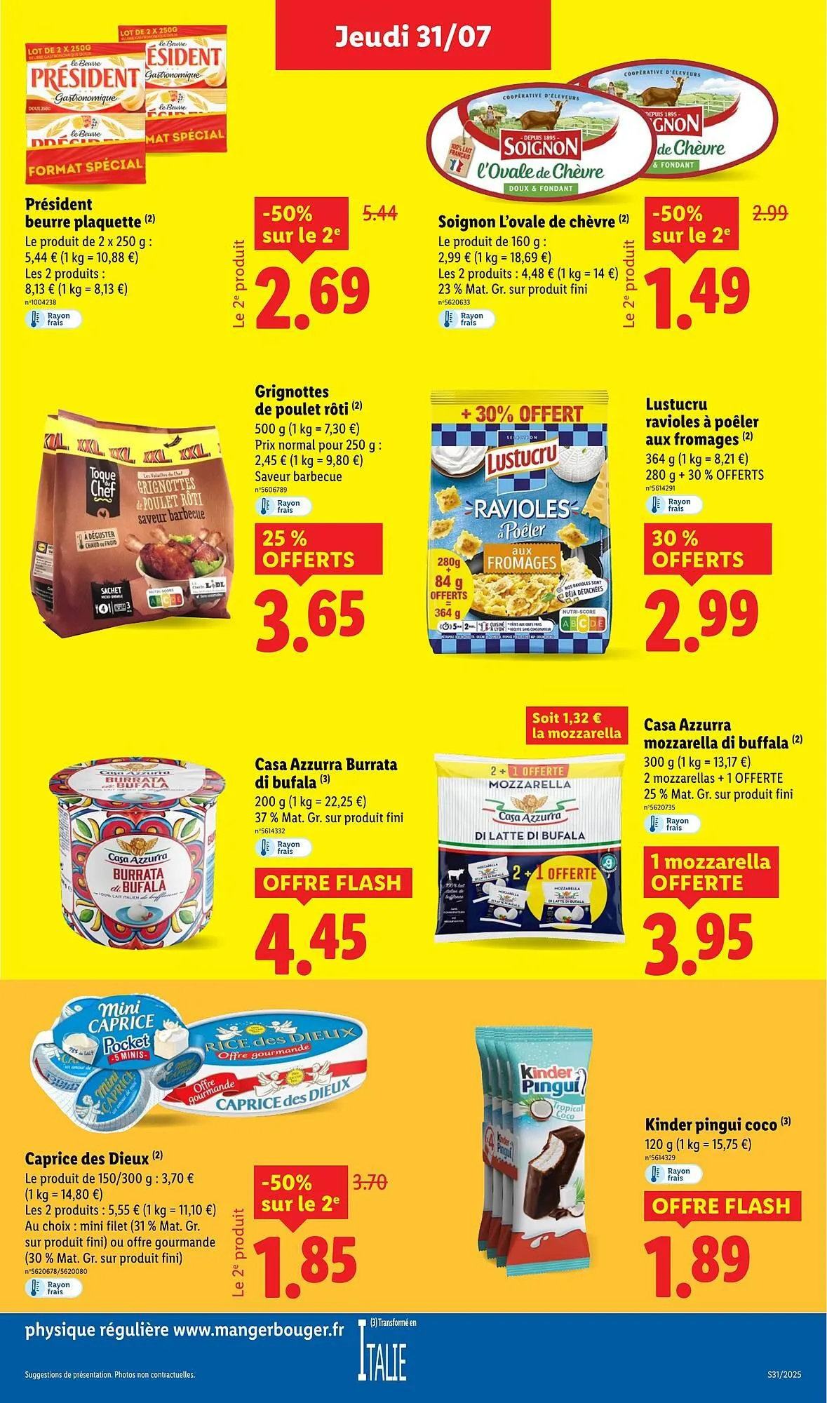 Catalogue Lidl du 31 juillet au 6 août 2025 - Catalogue page 15