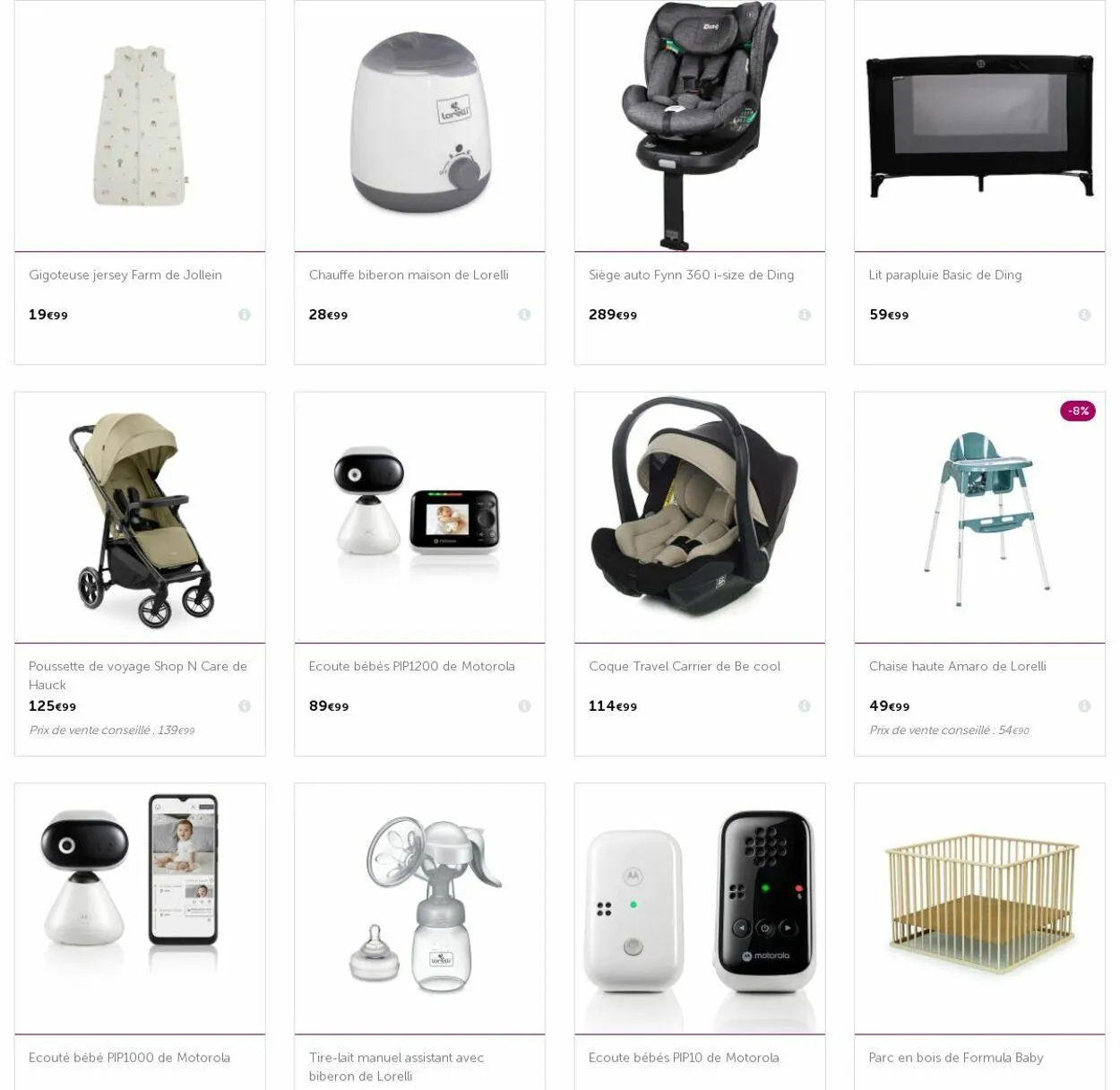 autour de bébé Catalogue actuel du 12 mai au 21 mai 2025 - Catalogue page 4