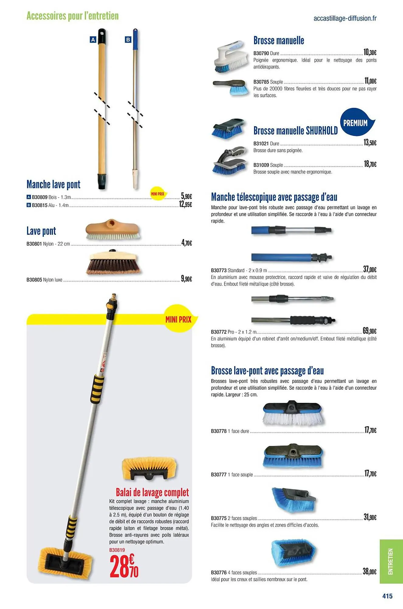 Catalogue Accastillage Diffusion du 1 mars au 31 décembre 2023 - Catalogue page 417