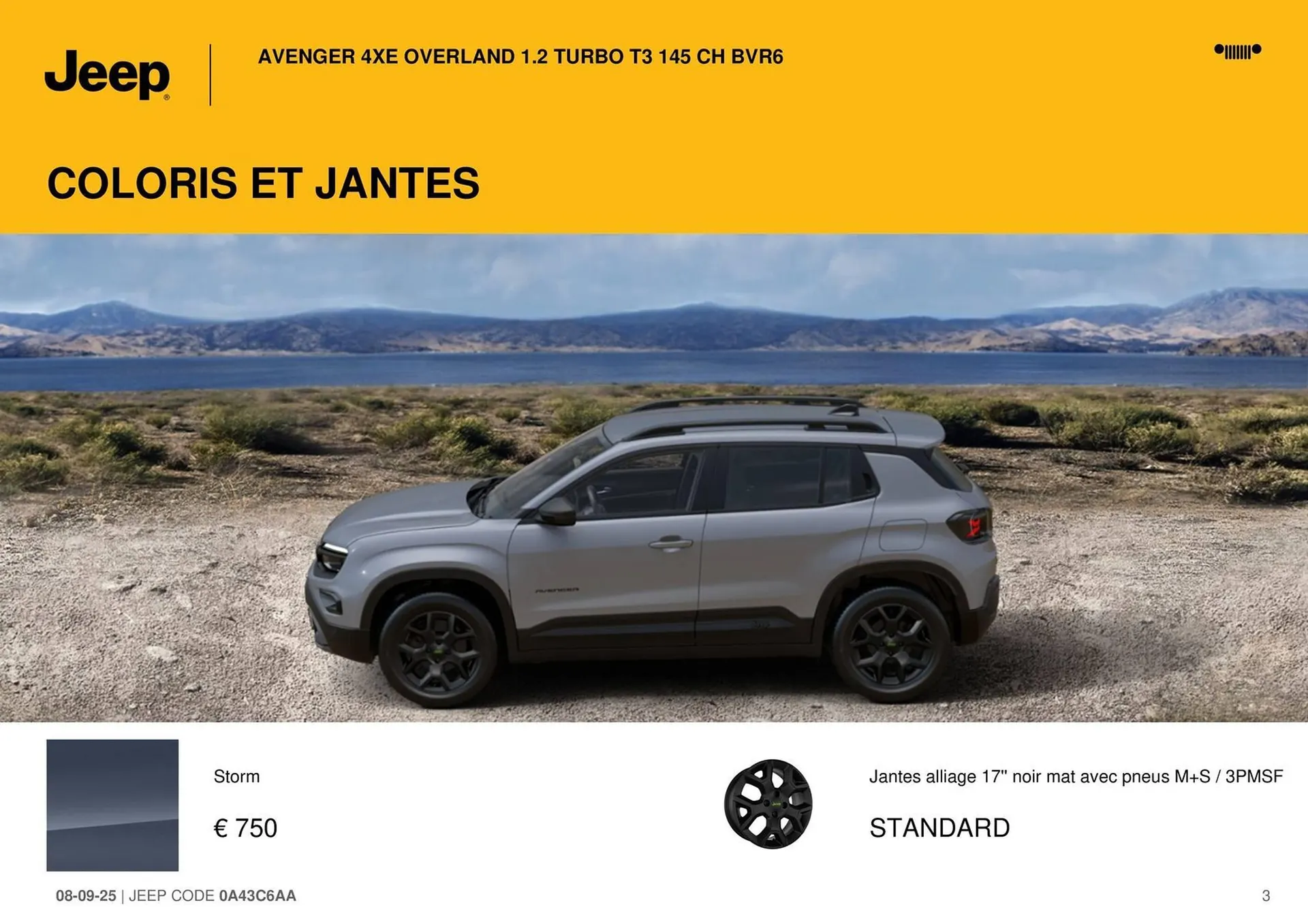 Catalogue Jeep du 8 septembre au 30 septembre 2026 - Catalogue page 3