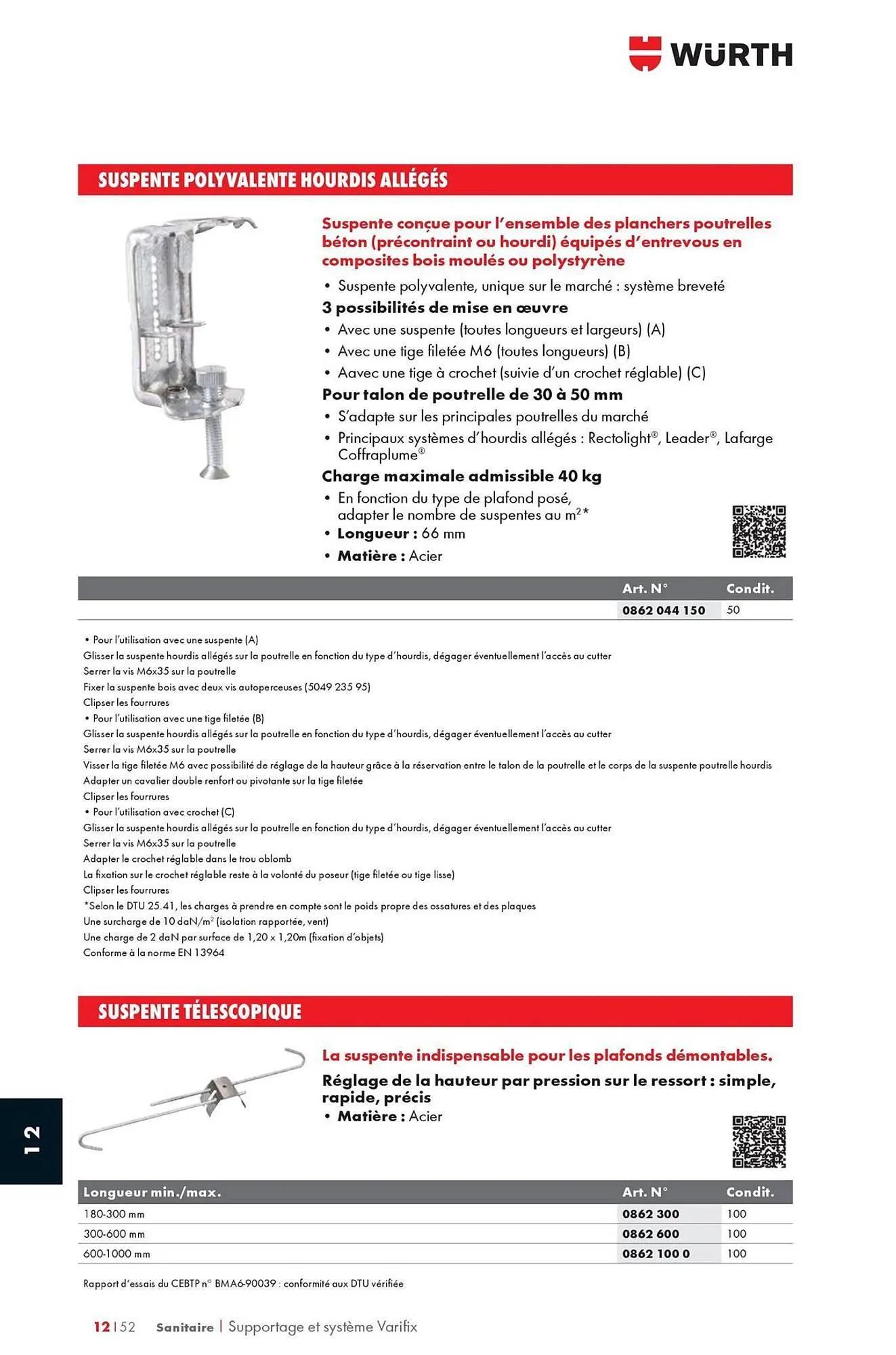 Catalogue Würth du 12 mai au 31 décembre 2025 - Catalogue page 1596