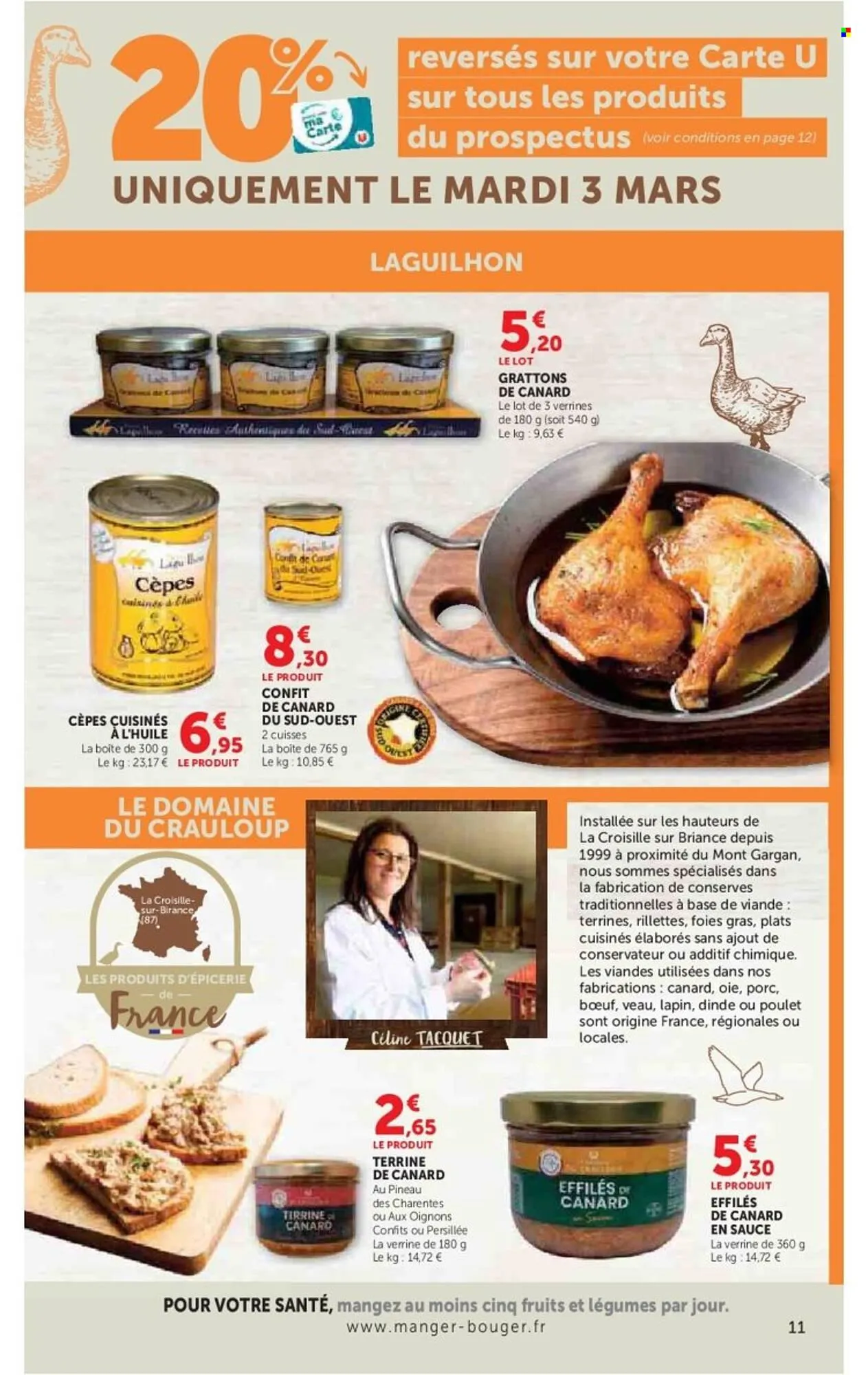 Catalogue Super U du 24 février au 8 mars 2026 - Catalogue page 11